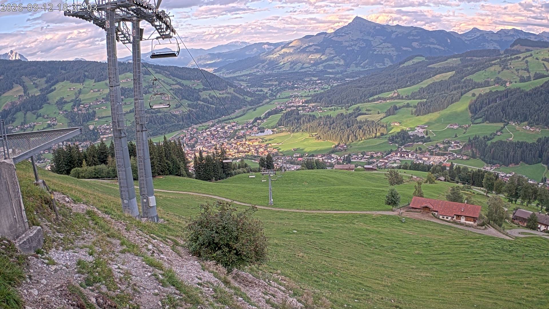 Archiv Foto Webcam Bergstation Gaisberg, Kitzbühel