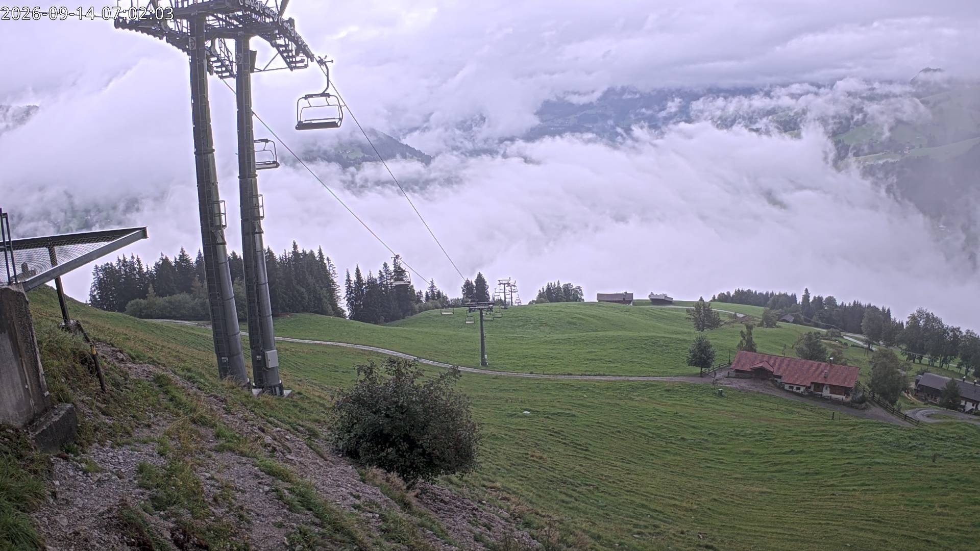 Archiv Foto Webcam Bergstation Gaisberg, Kitzbühel