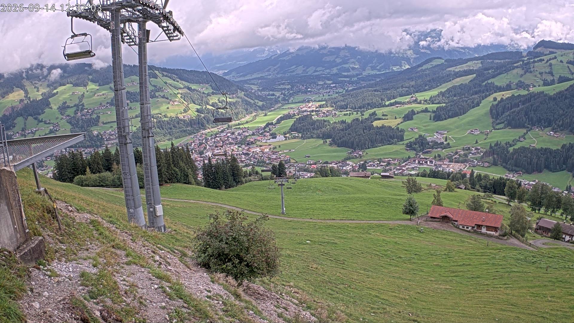 Archiv Foto Webcam Bergstation Gaisberg, Kitzbühel