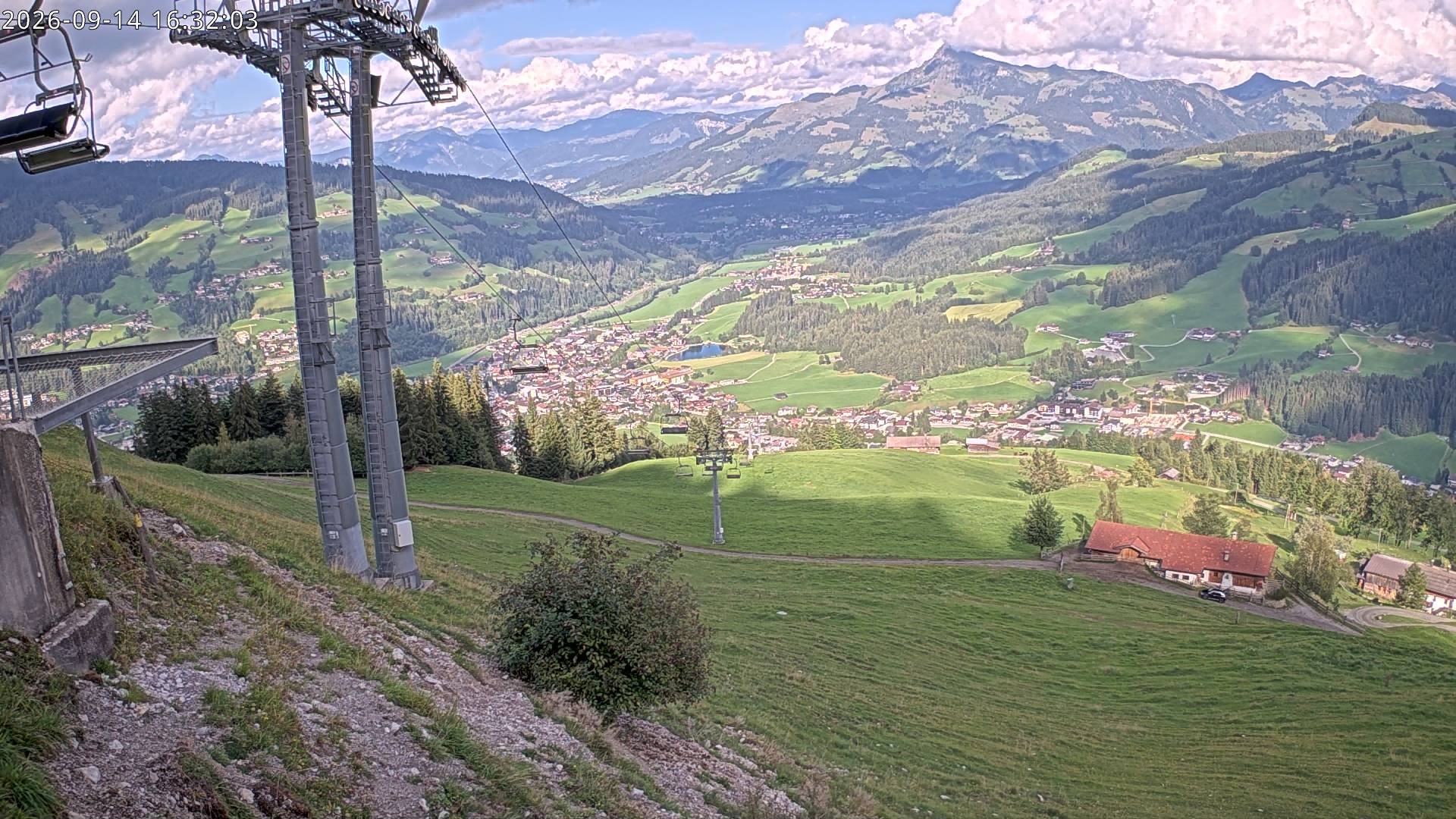 Archiv Foto Webcam Bergstation Gaisberg, Kitzbühel