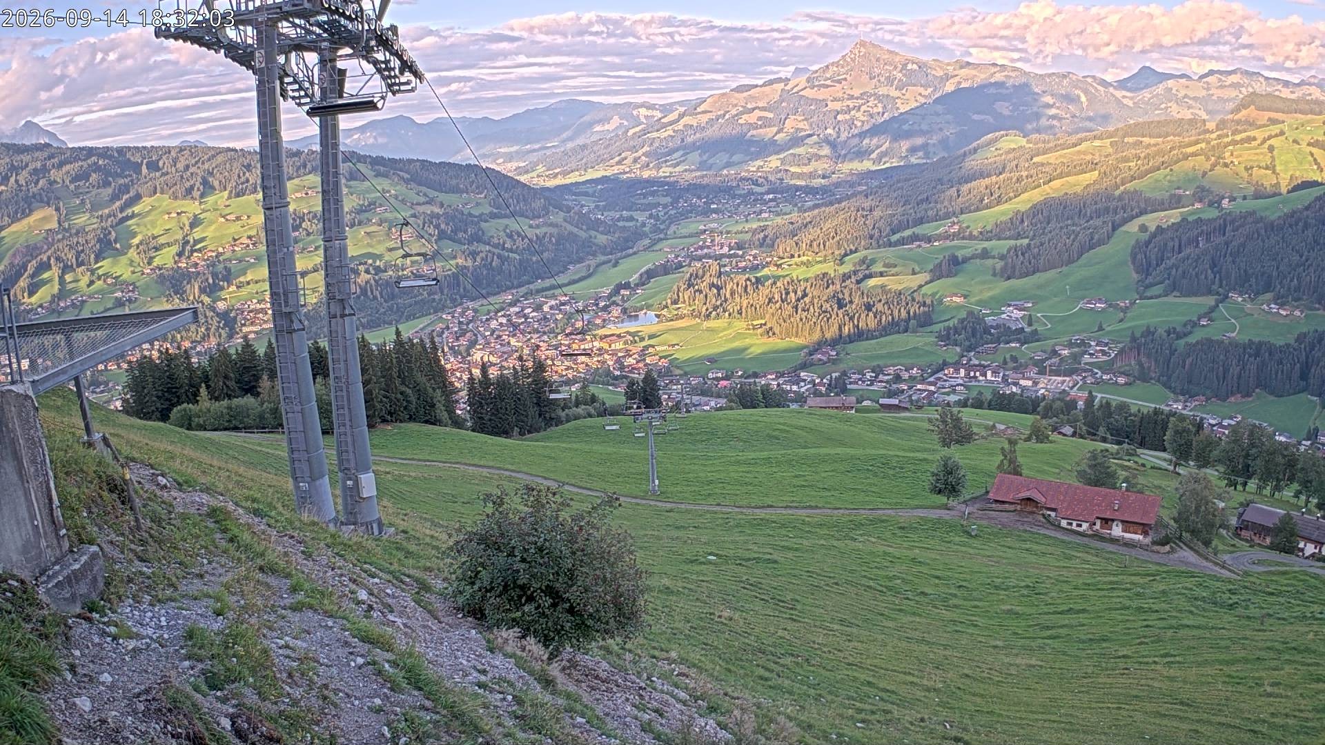 Archiv Foto Webcam Bergstation Gaisberg, Kitzbühel