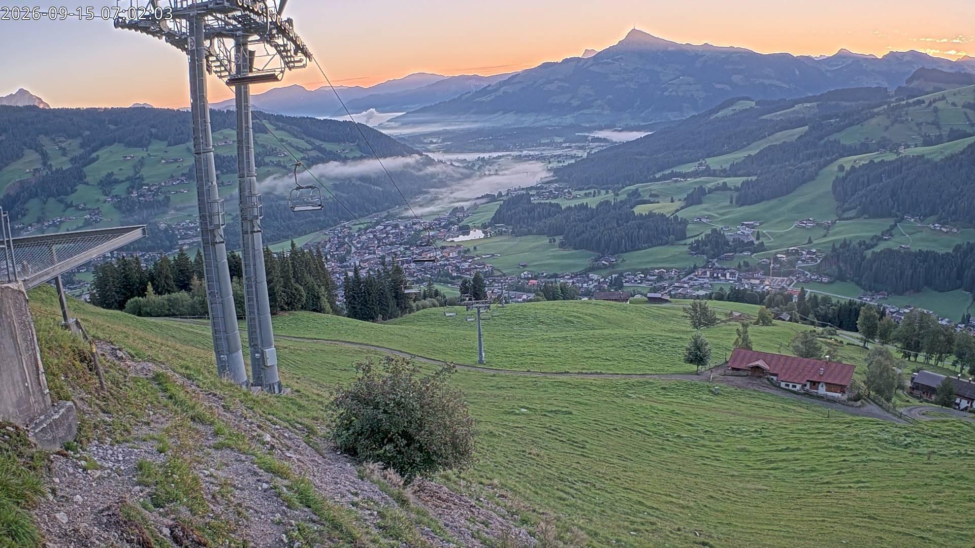 Archiv Foto Webcam Bergstation Gaisberg, Kitzbühel