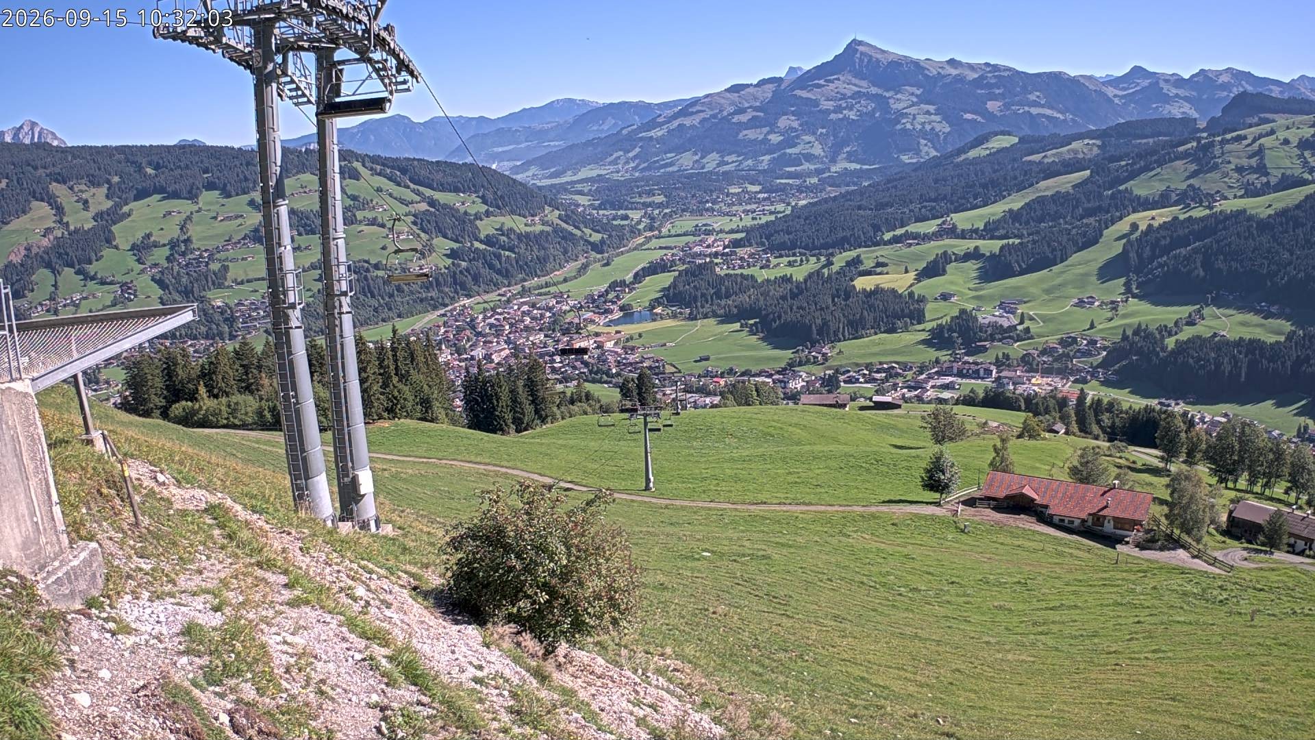 Archiv Foto Webcam Bergstation Gaisberg, Kitzbühel
