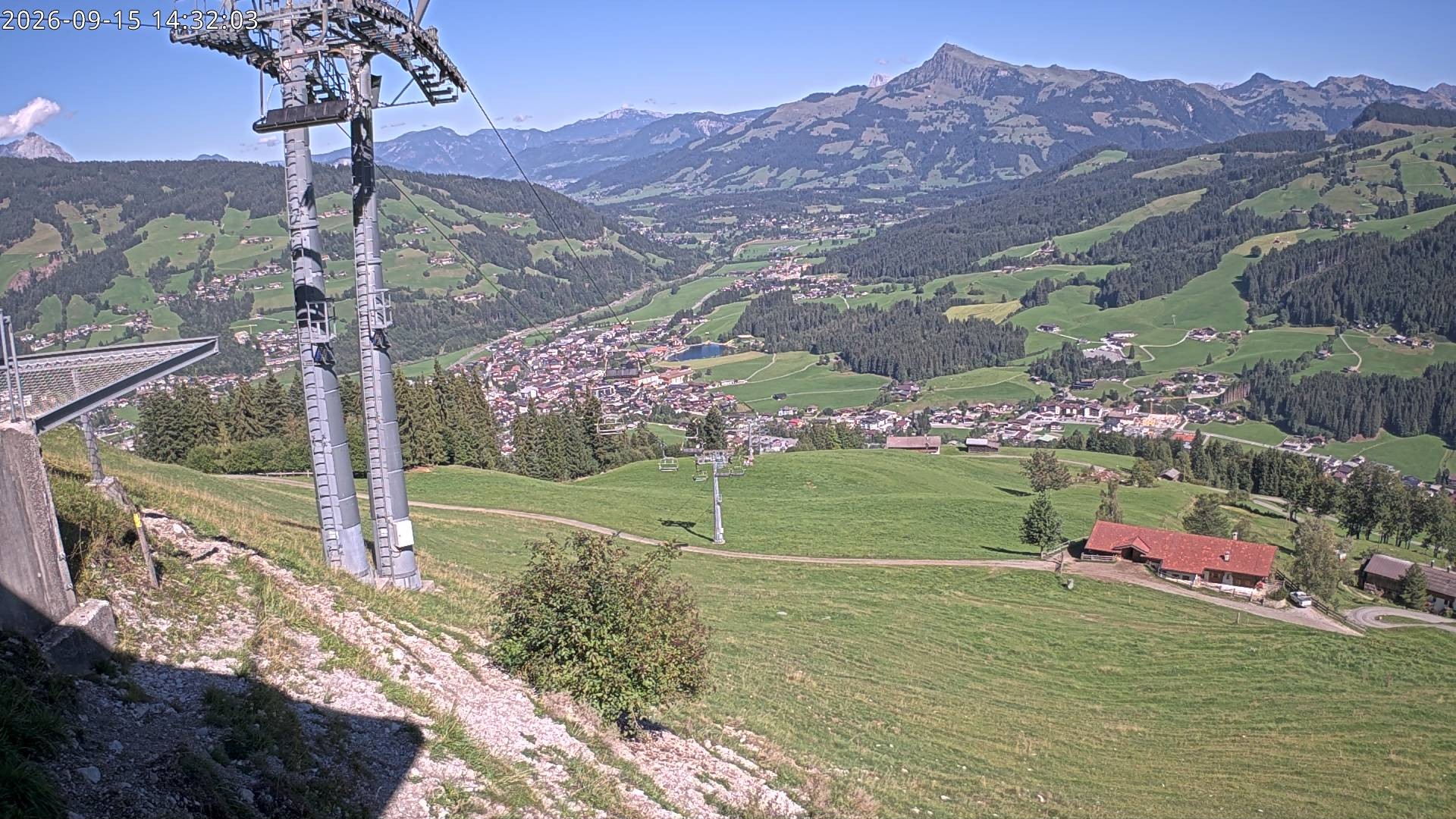 Archiv Foto Webcam Bergstation Gaisberg, Kitzbühel