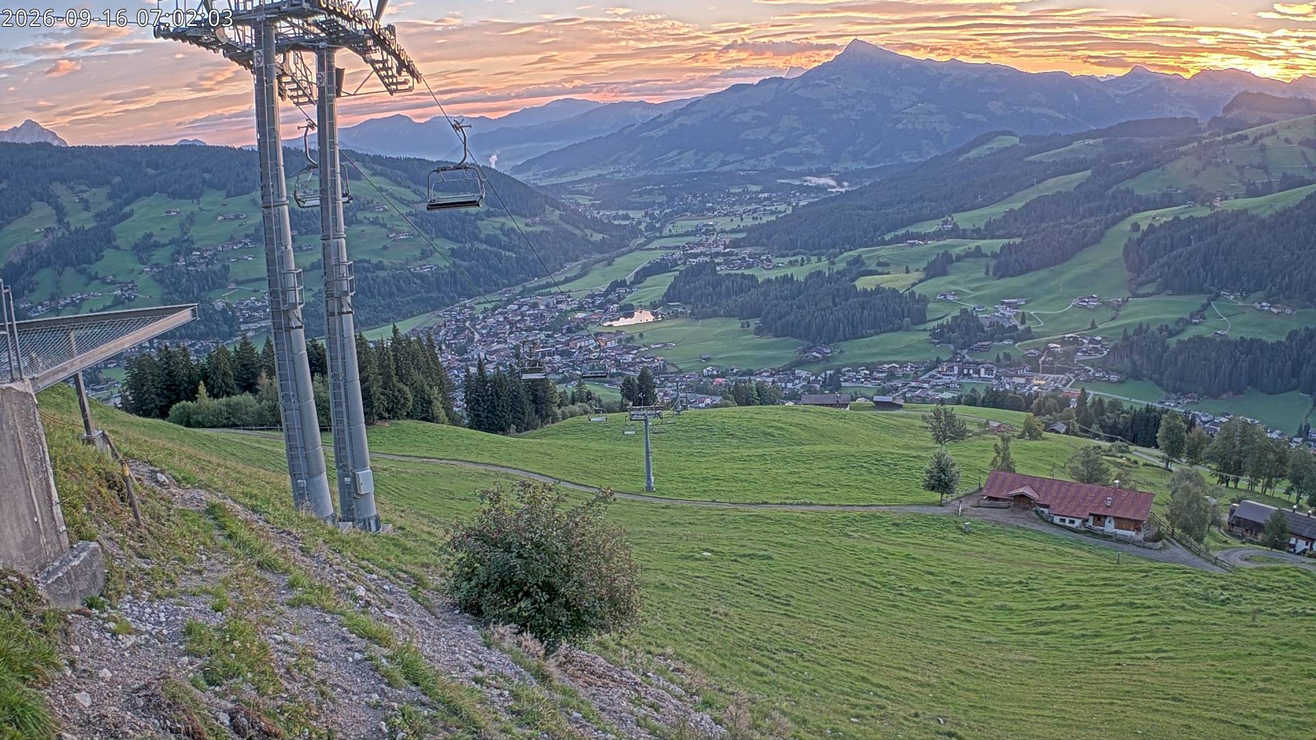 Archived image Webcam Gaisberg mountain station