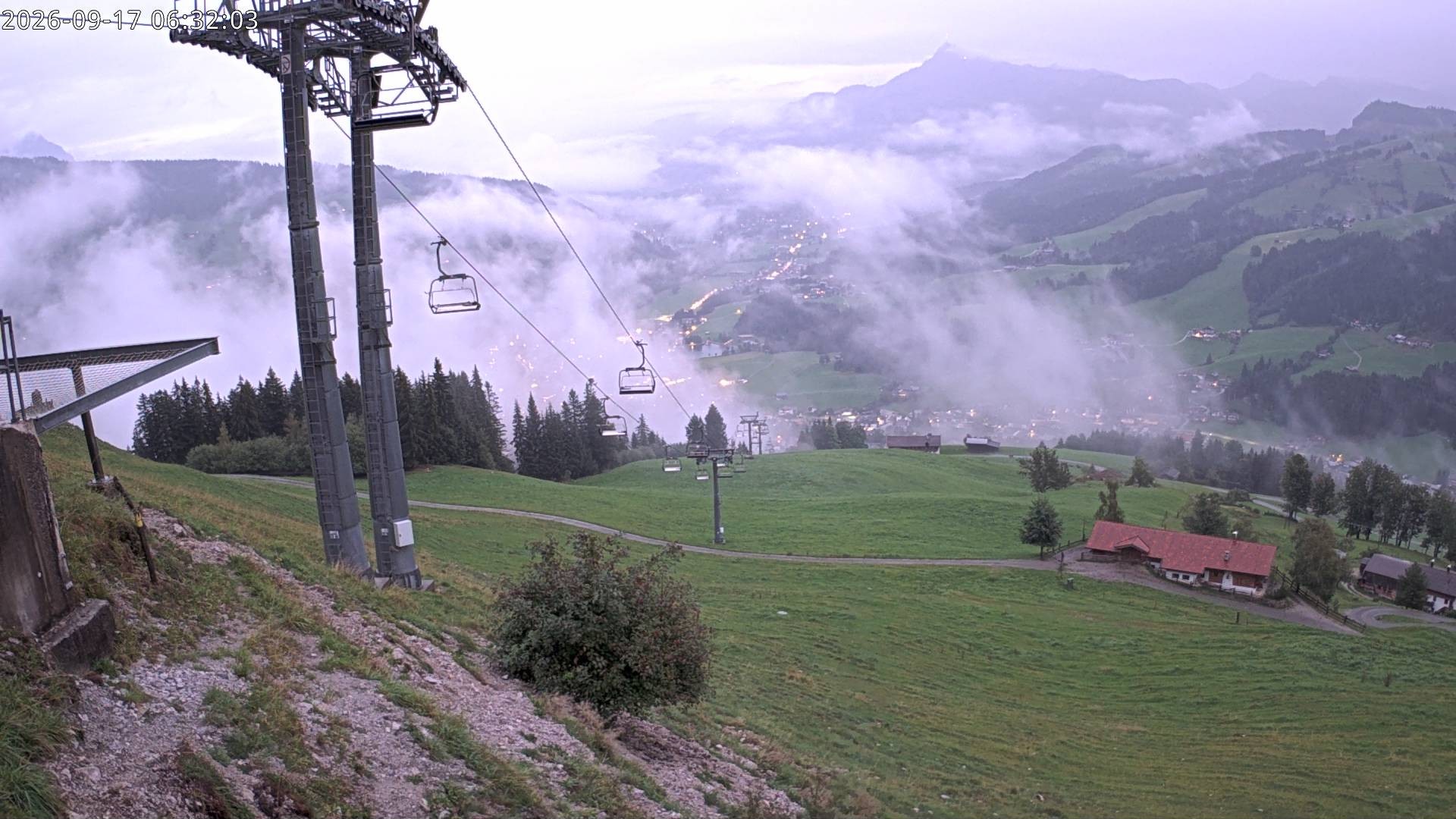 Archiv Foto Webcam Bergstation Gaisberg, Kitzbühel