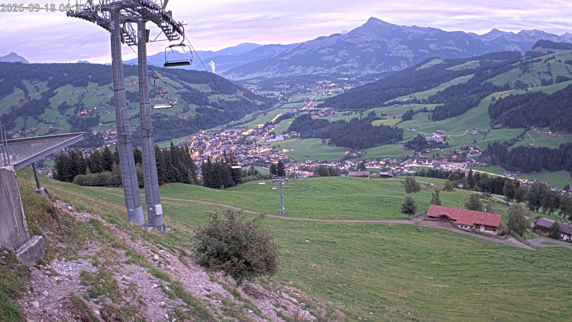 Archiv Foto Webcam Bergstation Gaisberg, Kitzbühel