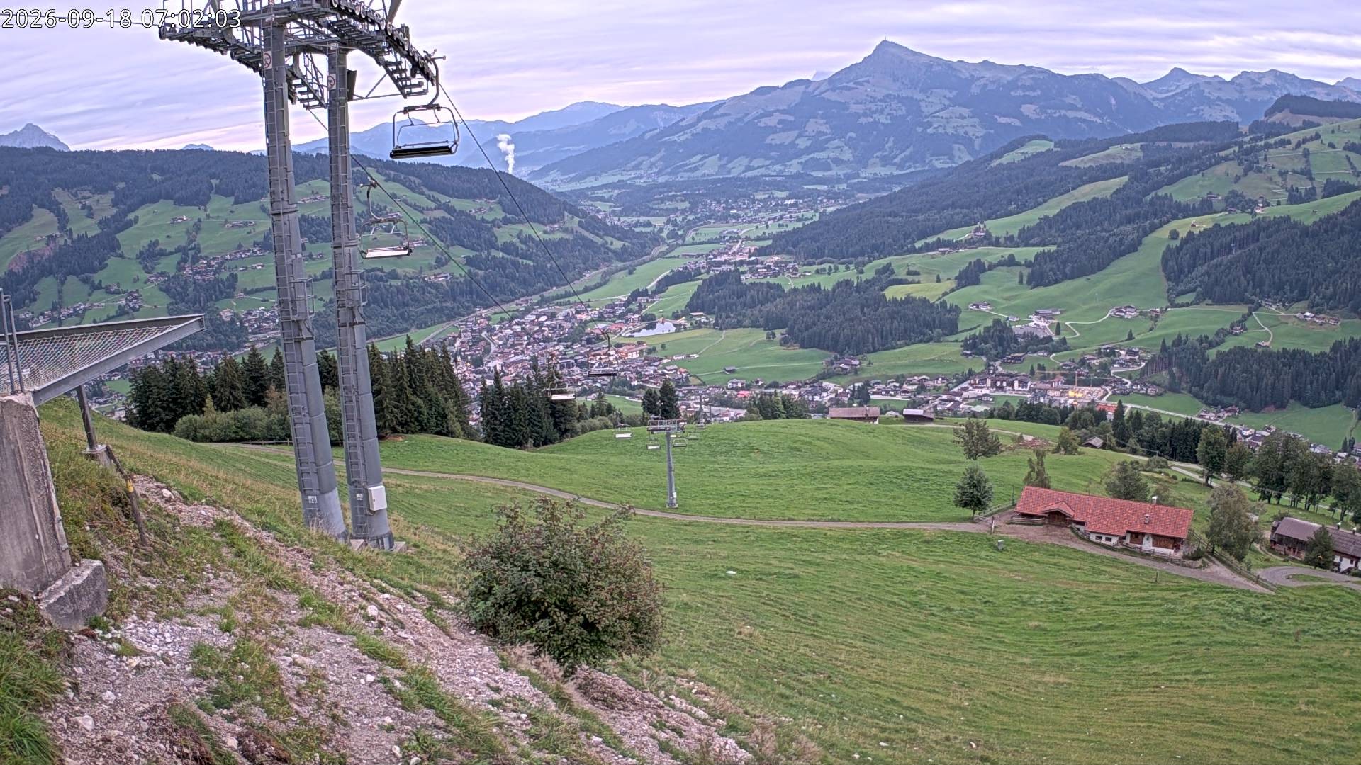 Archiv Foto Webcam Bergstation Gaisberg, Kitzbühel