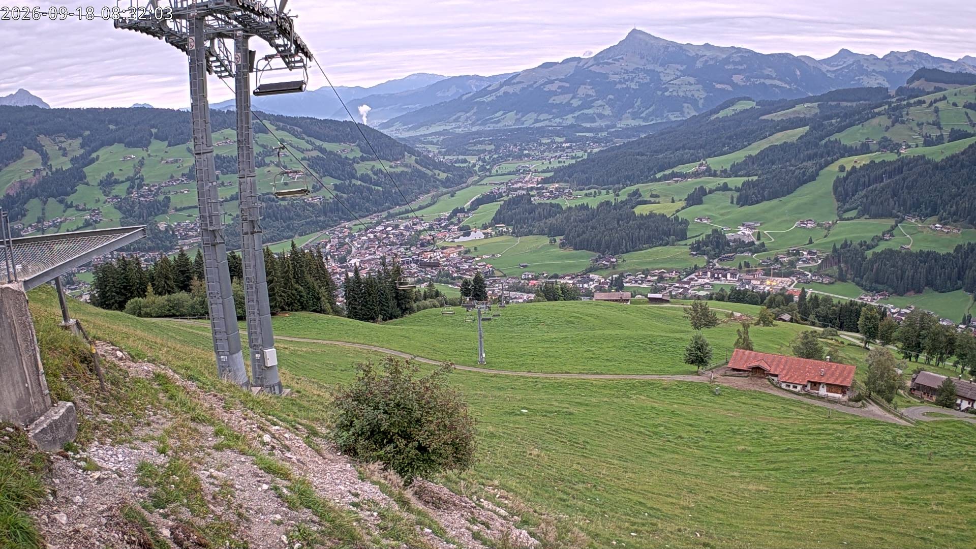 Archiv Foto Webcam Bergstation Gaisberg, Kitzbühel