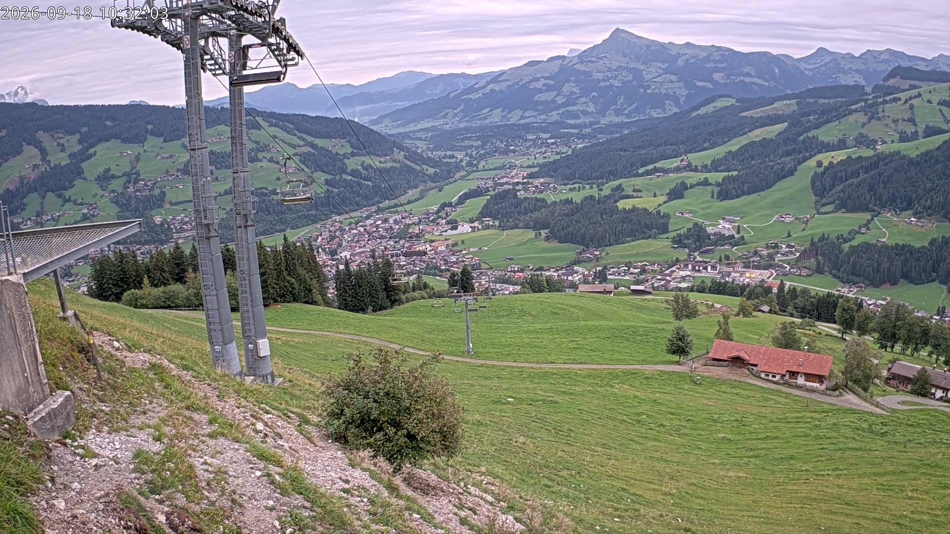 Archiv Foto Webcam Bergstation Gaisberg, Kitzbühel