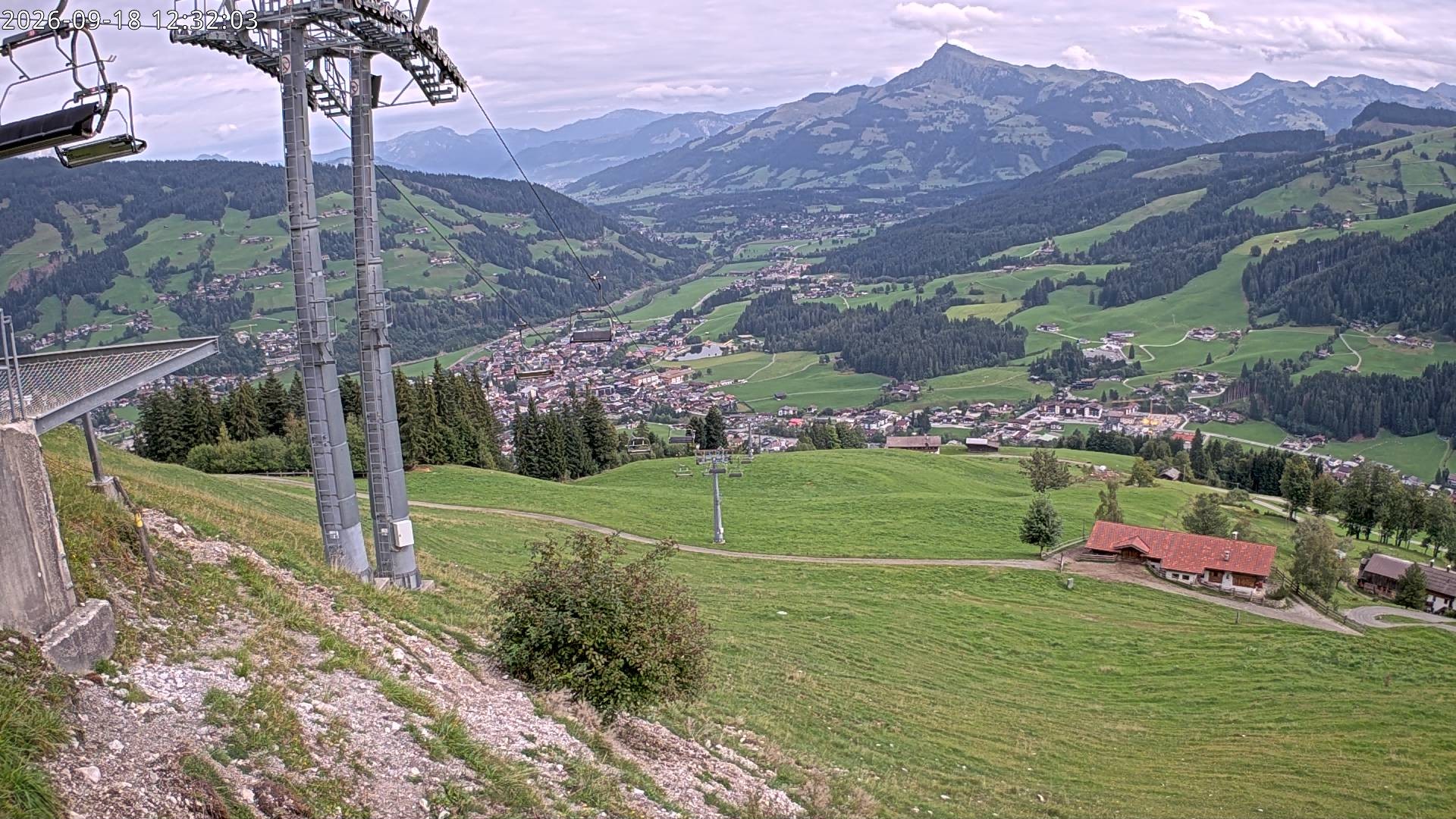 Archiv Foto Webcam Bergstation Gaisberg, Kitzbühel