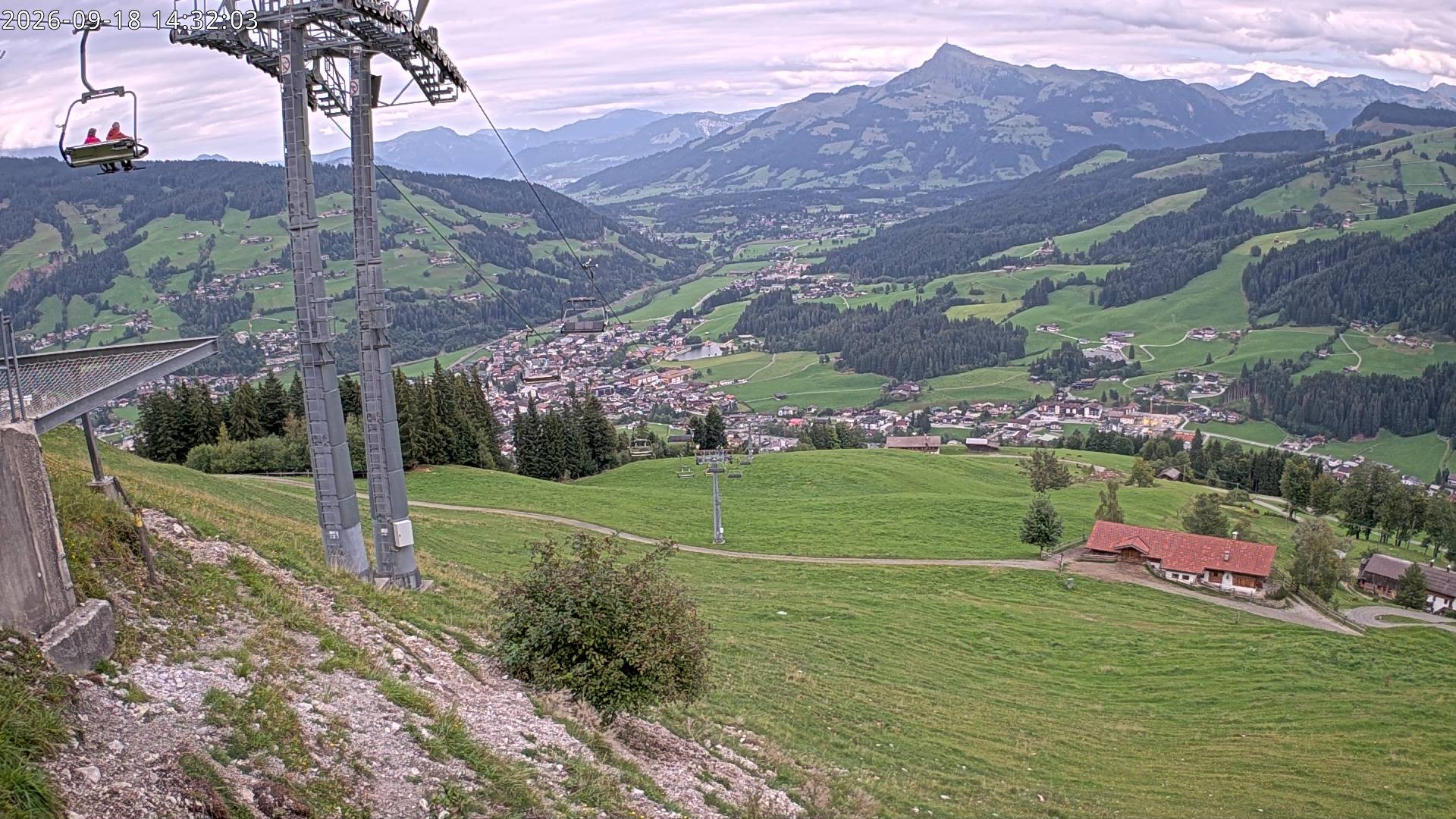 Archiv Foto Webcam Bergstation Gaisberg, Kitzbühel