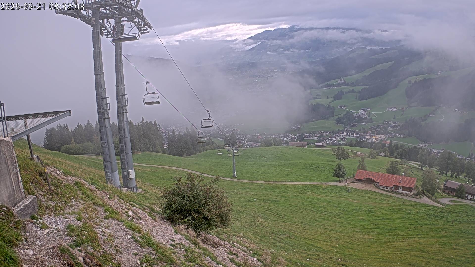 Archiv Foto Webcam Bergstation Gaisberg, Kitzbühel