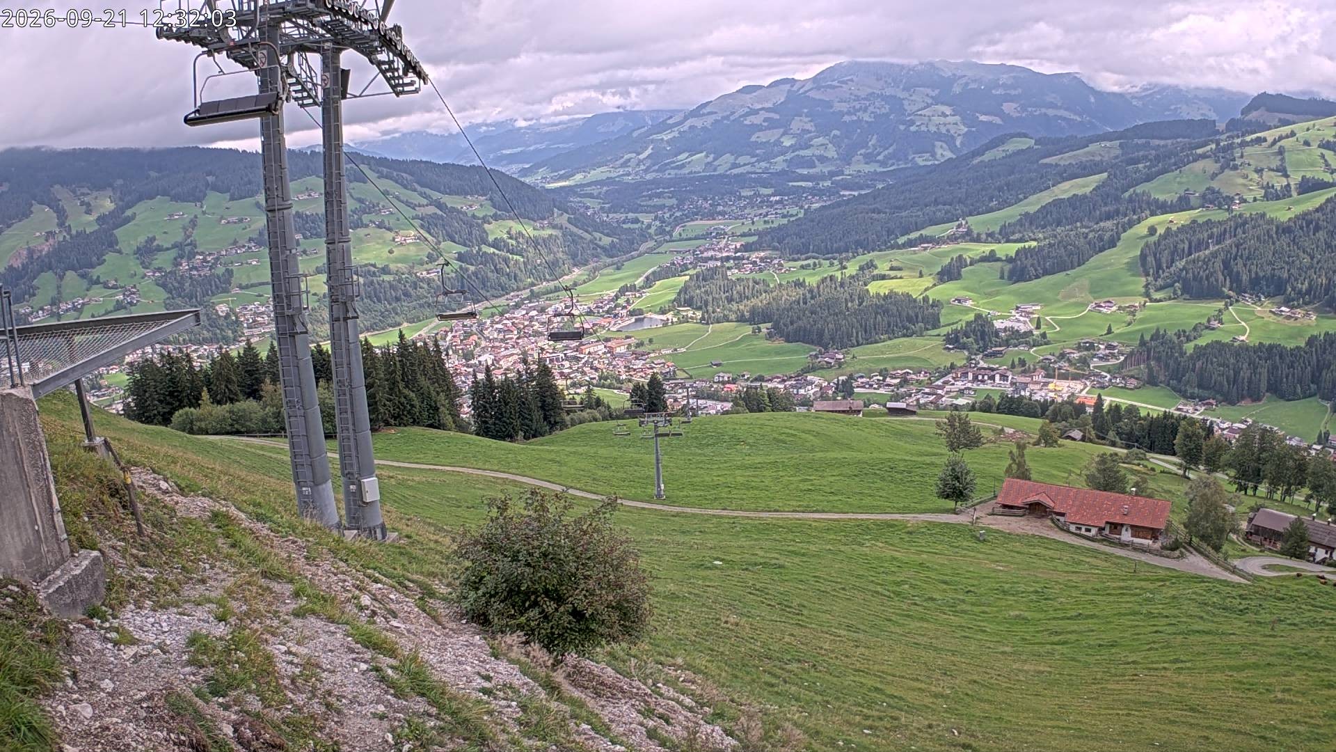 Archiv Foto Webcam Bergstation Gaisberg, Kitzbühel