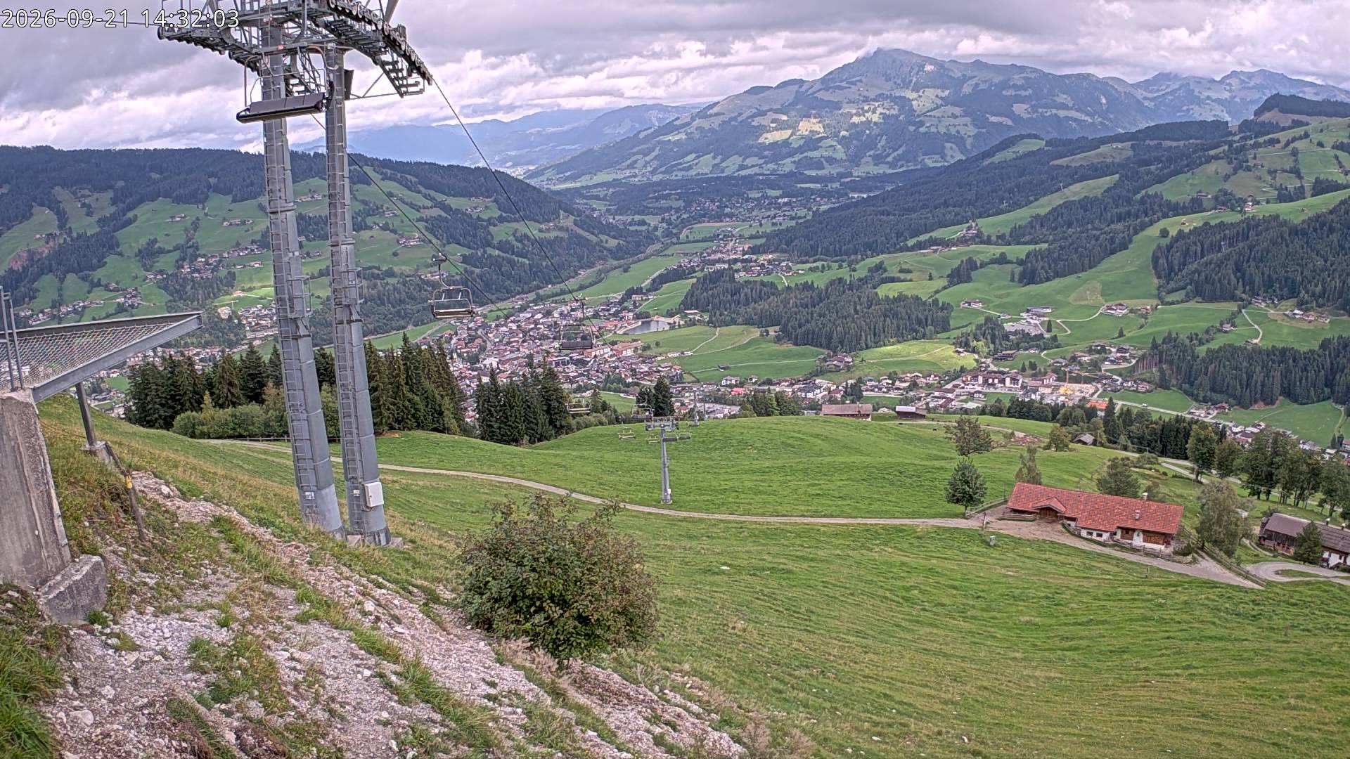Archiv Foto Webcam Bergstation Gaisberg, Kitzbühel
