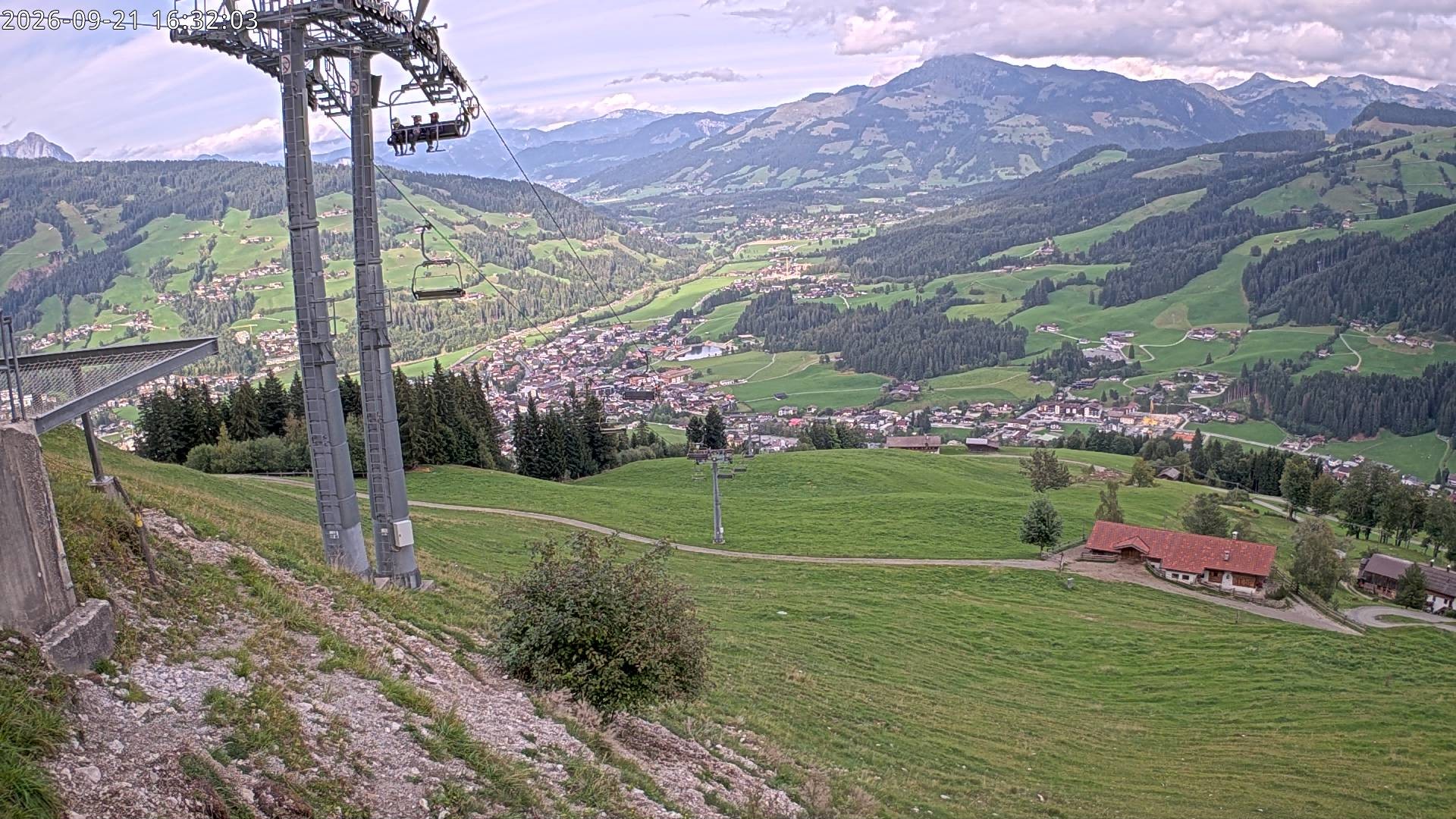 Archiv Foto Webcam Bergstation Gaisberg, Kitzbühel