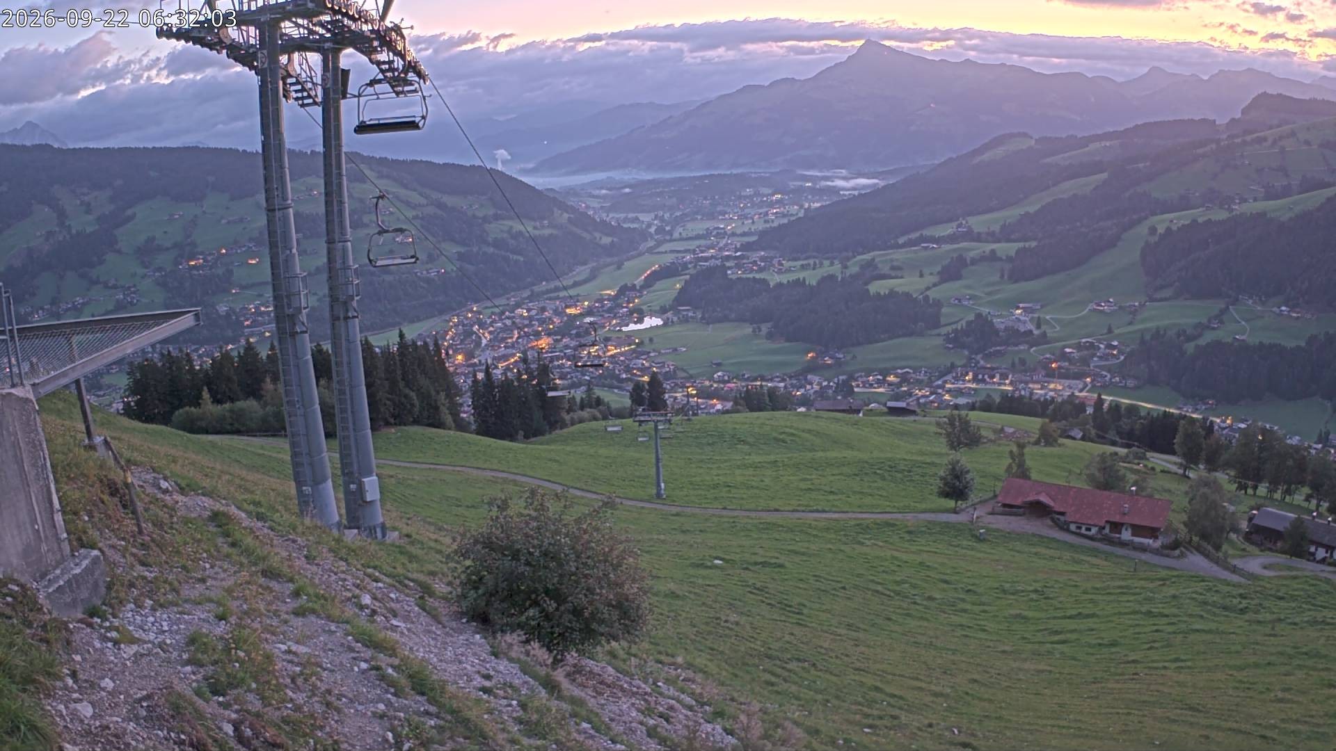 Archiv Foto Webcam Bergstation Gaisberg, Kitzbühel