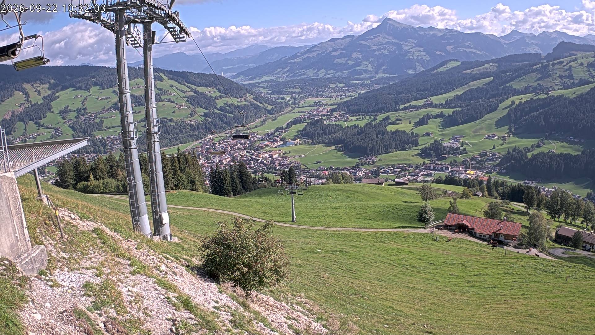 Archiv Foto Webcam Bergstation Gaisberg, Kitzbühel