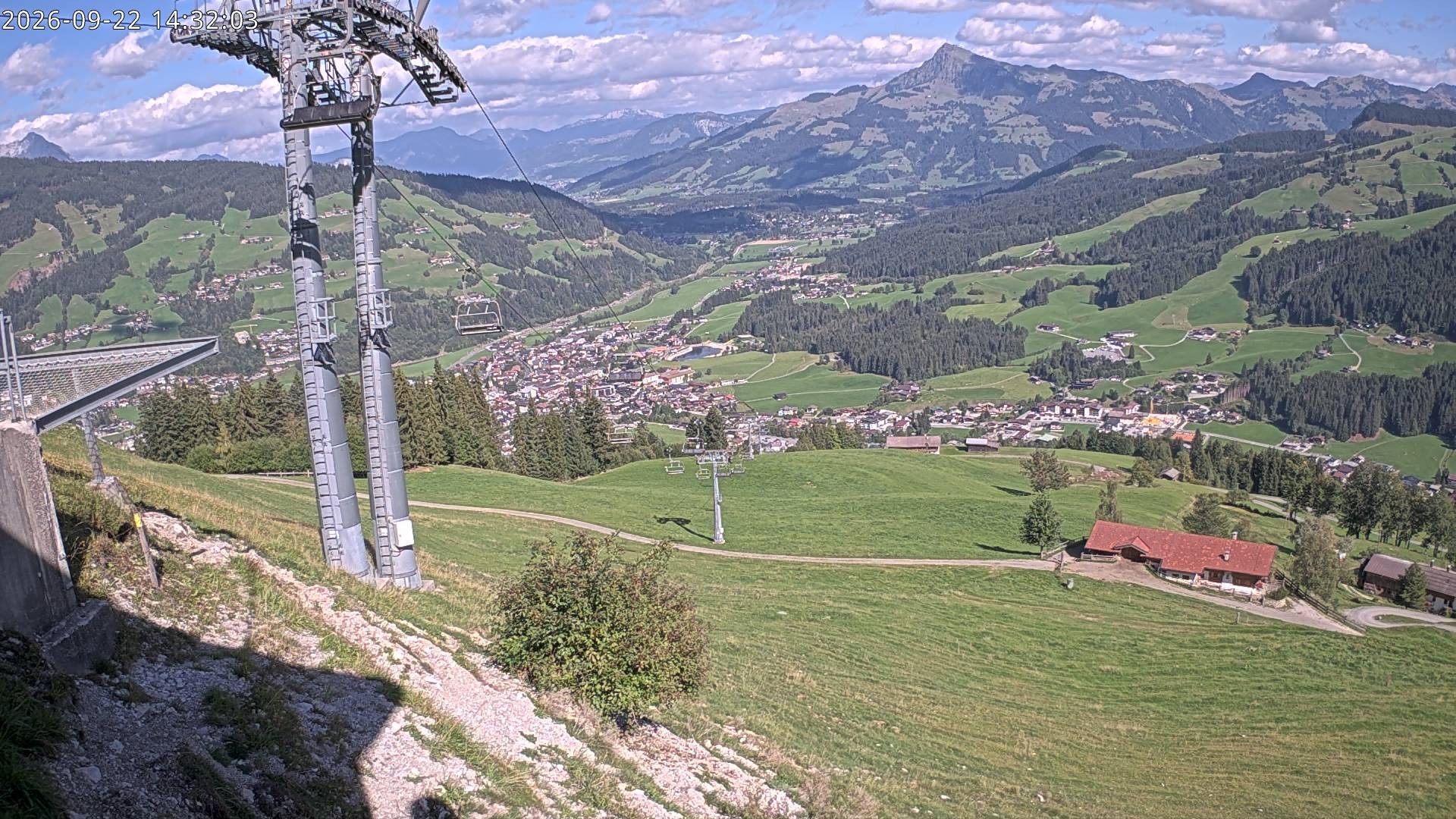 Archiv Foto Webcam Bergstation Gaisberg, Kitzbühel