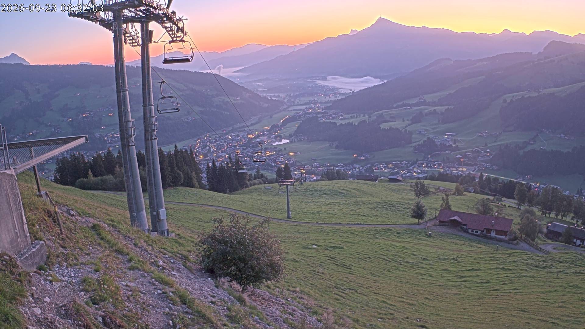 Archiv Foto Webcam Bergstation Gaisberg, Kitzbühel