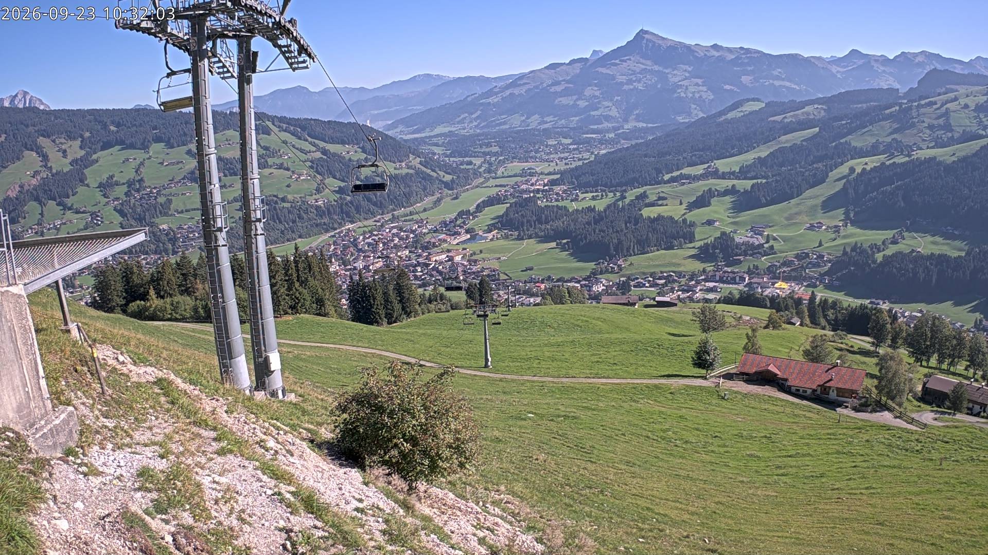 Archiv Foto Webcam Bergstation Gaisberg, Kitzbühel