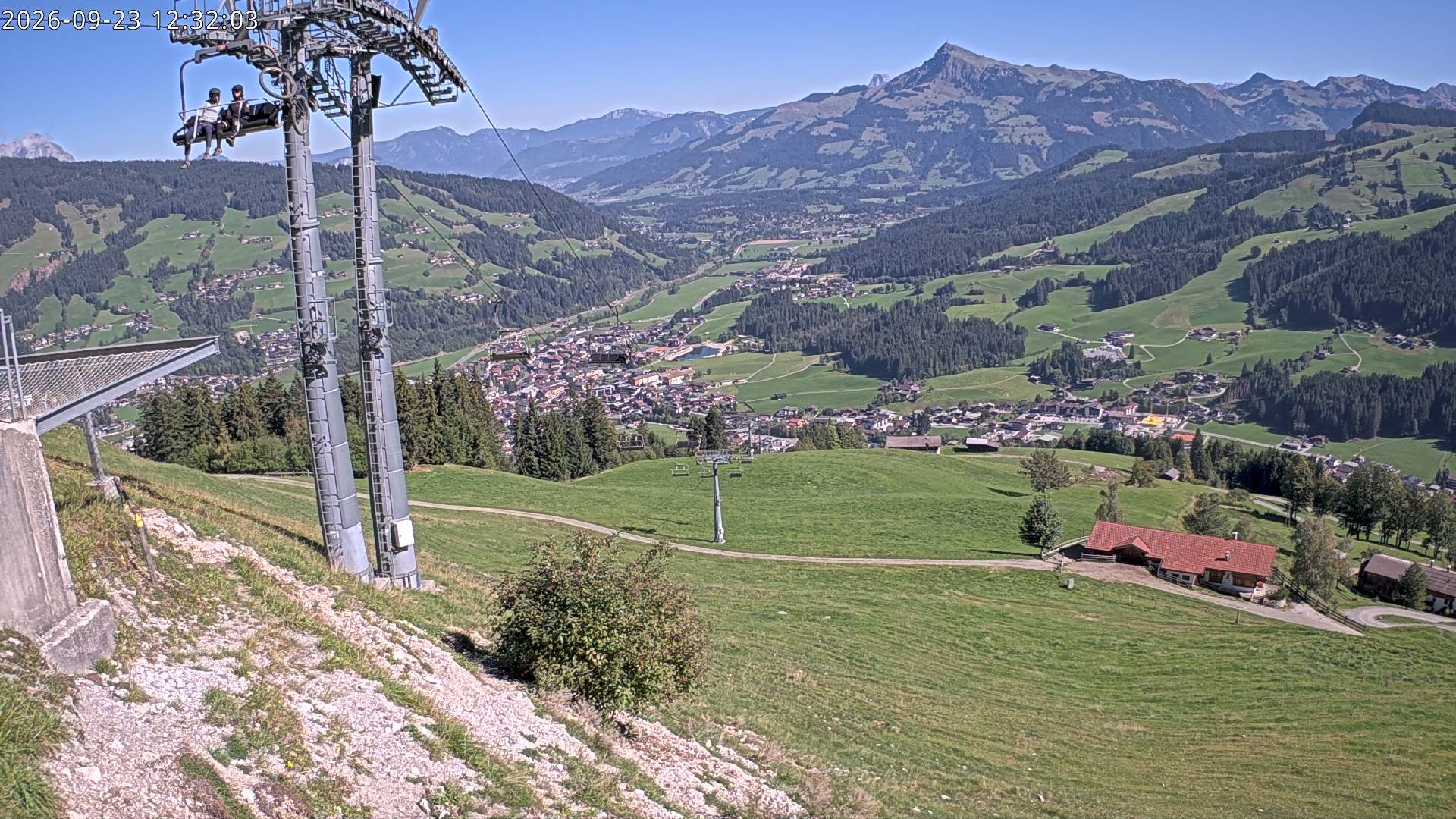 Archiv Foto Webcam Bergstation Gaisberg, Kitzbühel