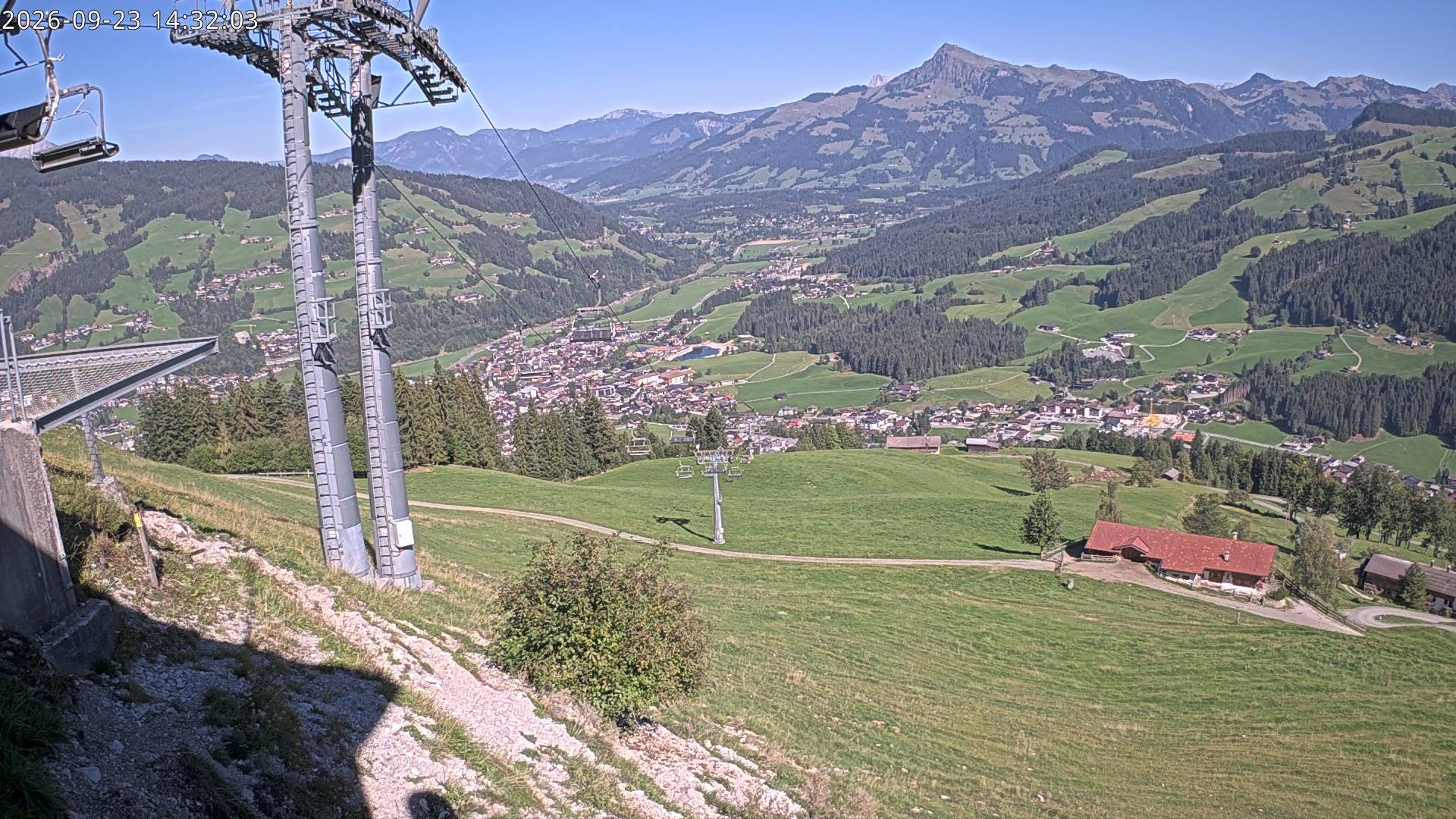 Archiv Foto Webcam Bergstation Gaisberg, Kitzbühel
