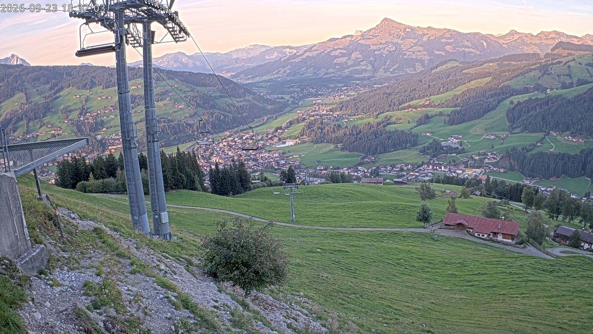 Archiv Foto Webcam Bergstation Gaisberg, Kitzbühel