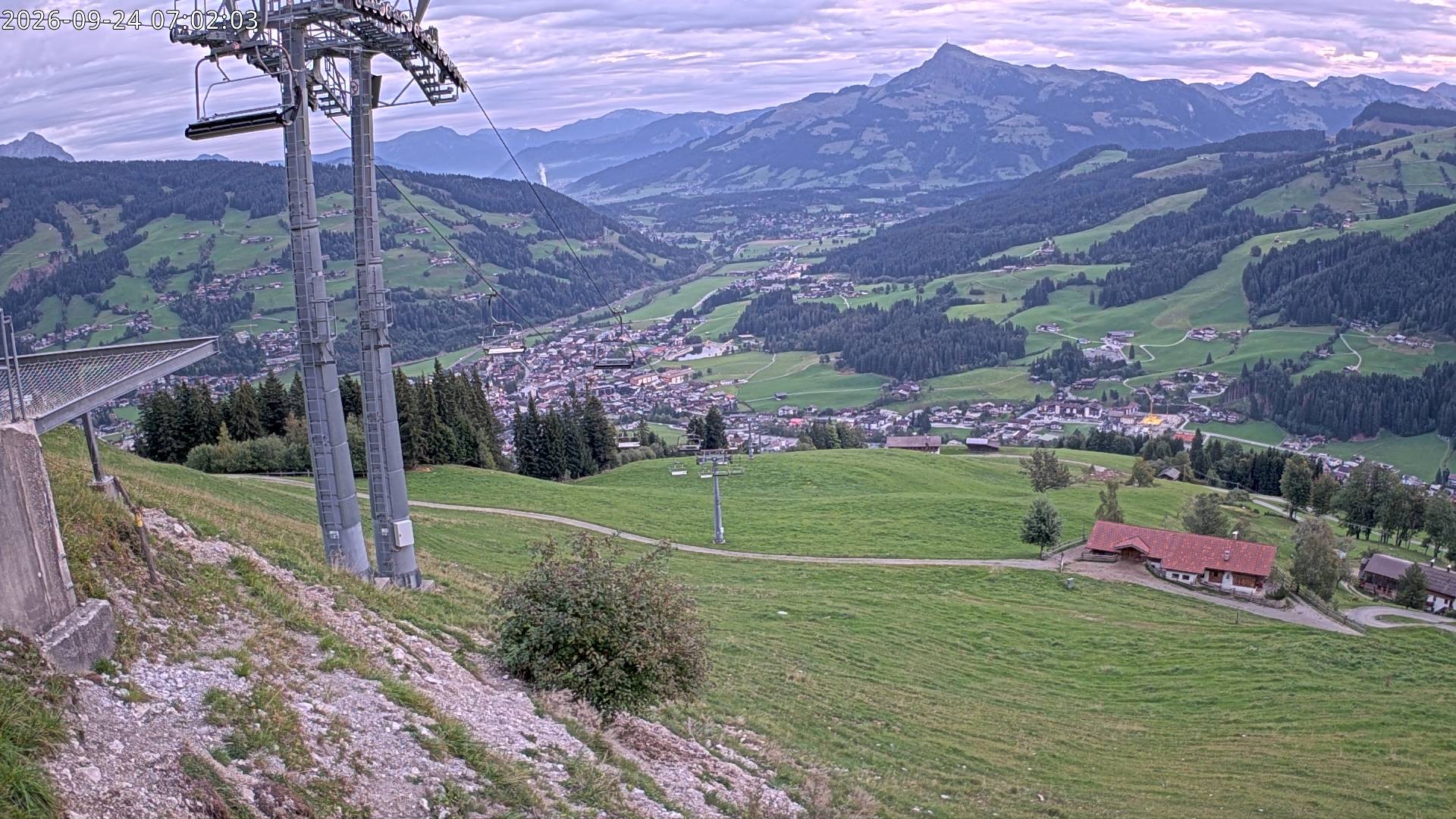 Archived image Webcam Gaisberg mountain station
