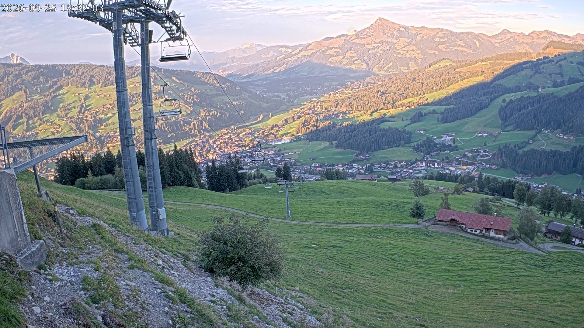 Archiv Foto Webcam Bergstation Gaisberg, Kitzbühel