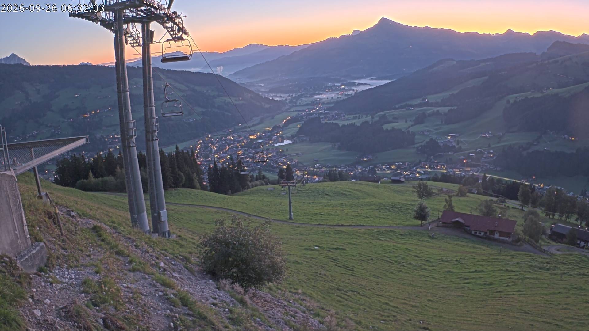 Archiv Foto Webcam Bergstation Gaisberg, Kitzbühel