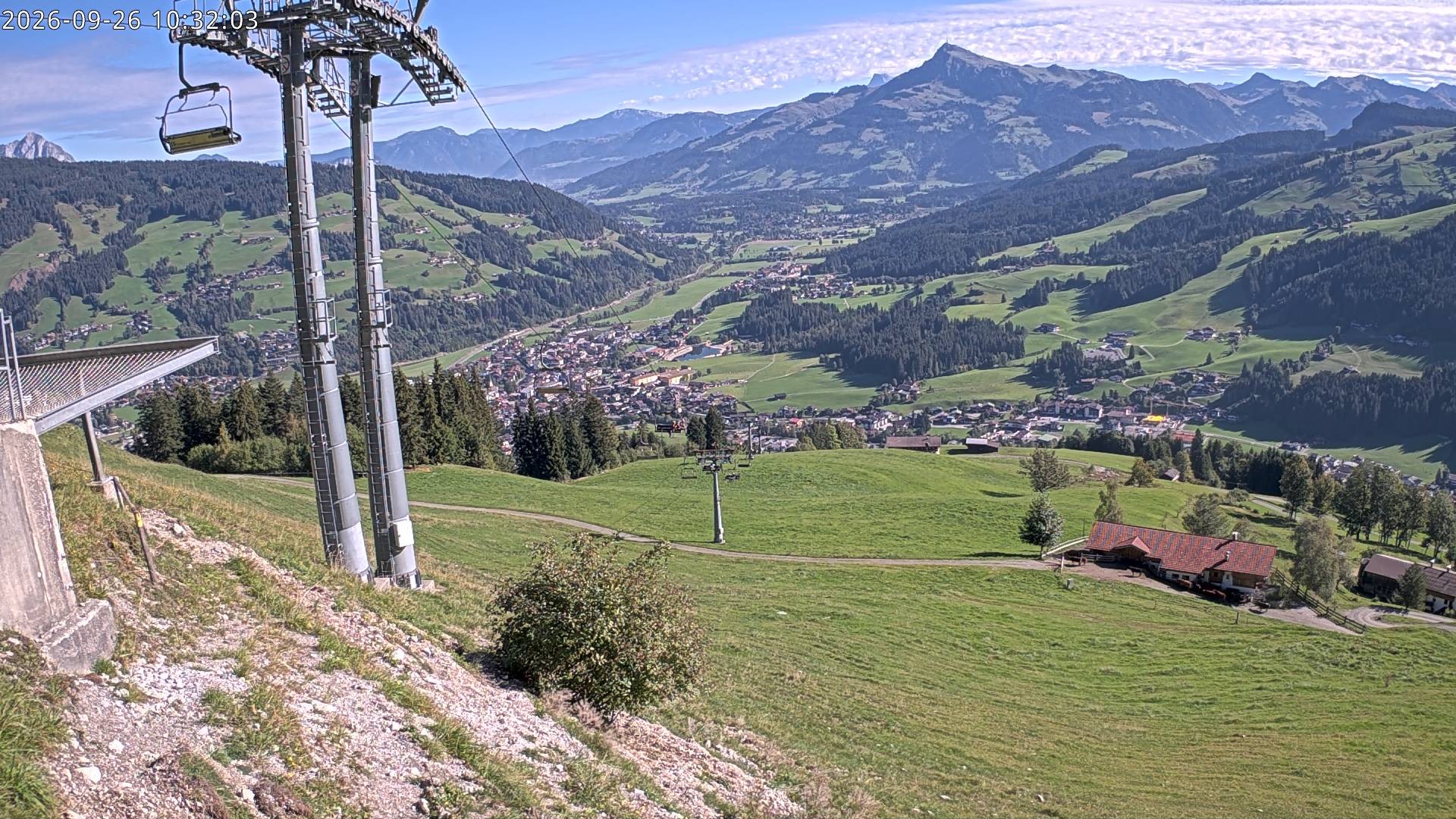Archiv Foto Webcam Bergstation Gaisberg, Kitzbühel