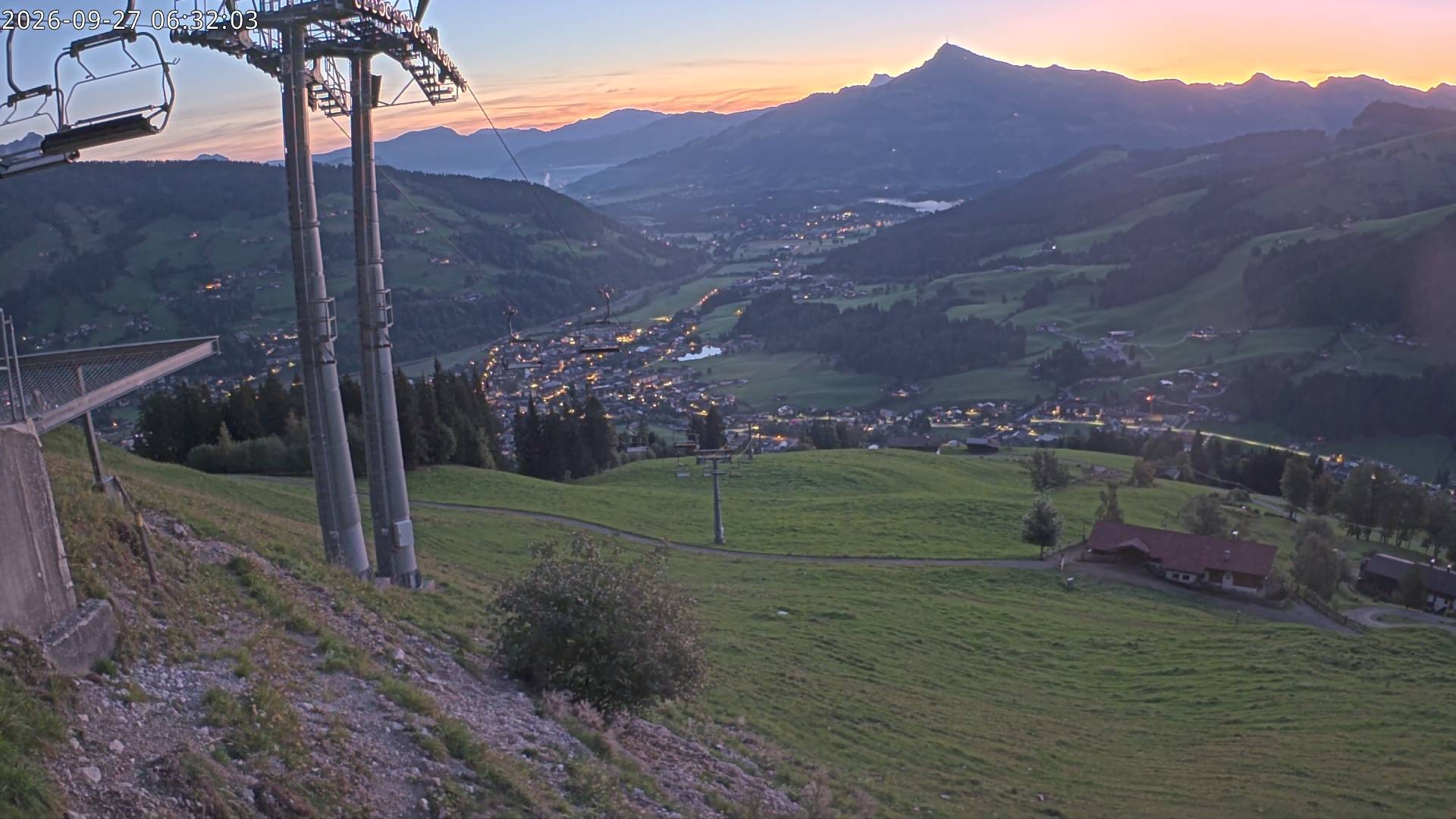 Archiv Foto Webcam Bergstation Gaisberg, Kitzbühel