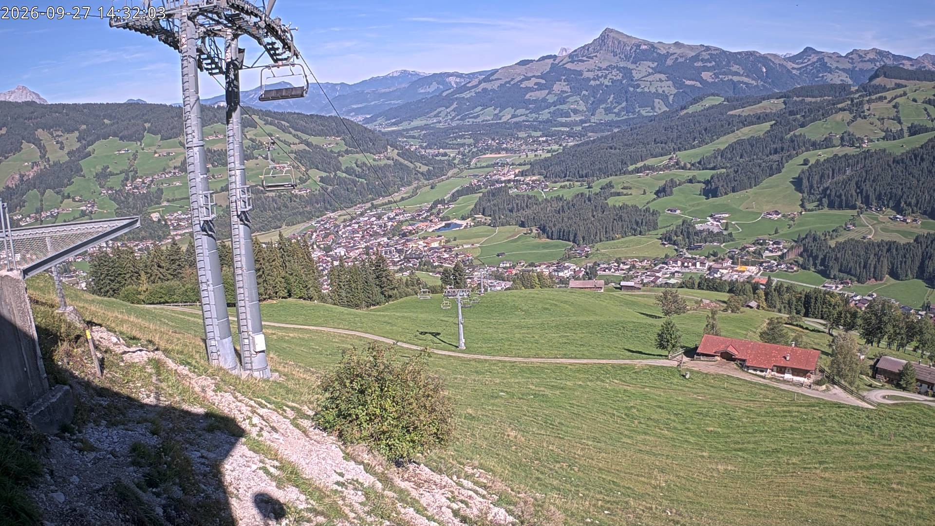 Archiv Foto Webcam Bergstation Gaisberg, Kitzbühel