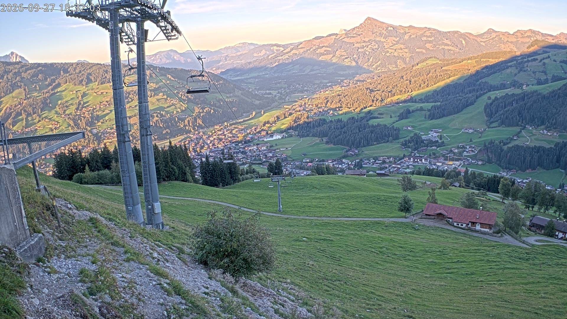Archiv Foto Webcam Bergstation Gaisberg, Kitzbühel