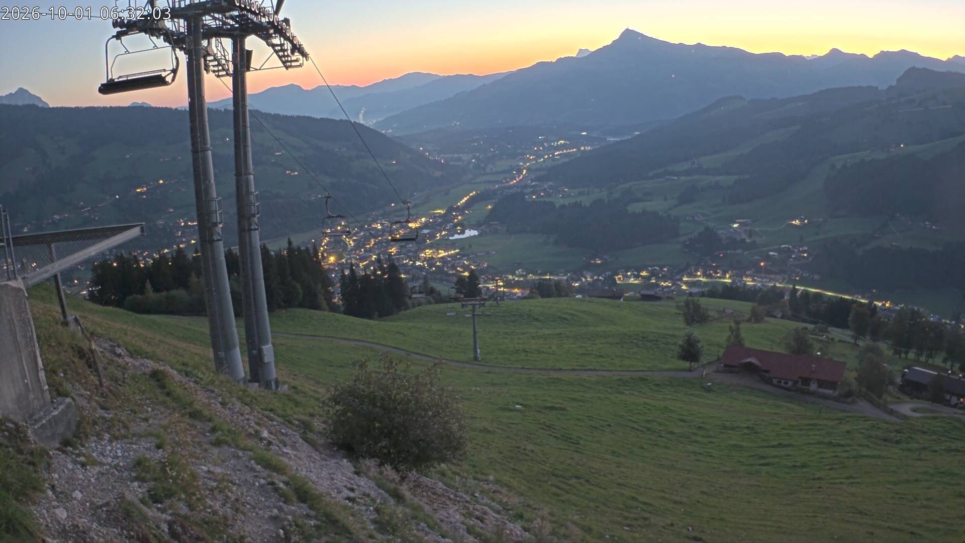 Archiv Foto Webcam Bergstation Gaisberg, Kitzbühel