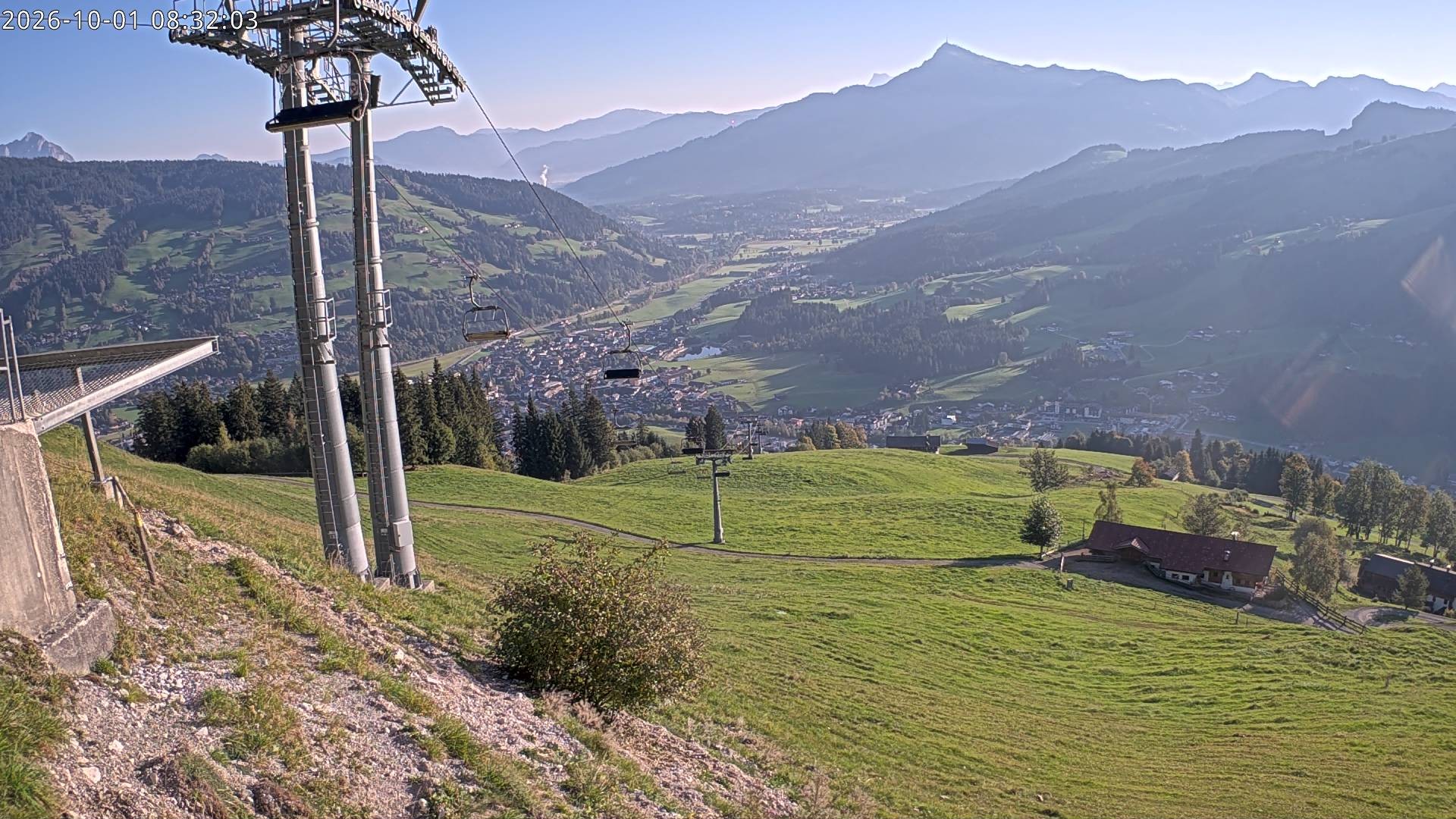 Archiv Foto Webcam Bergstation Gaisberg, Kitzbühel