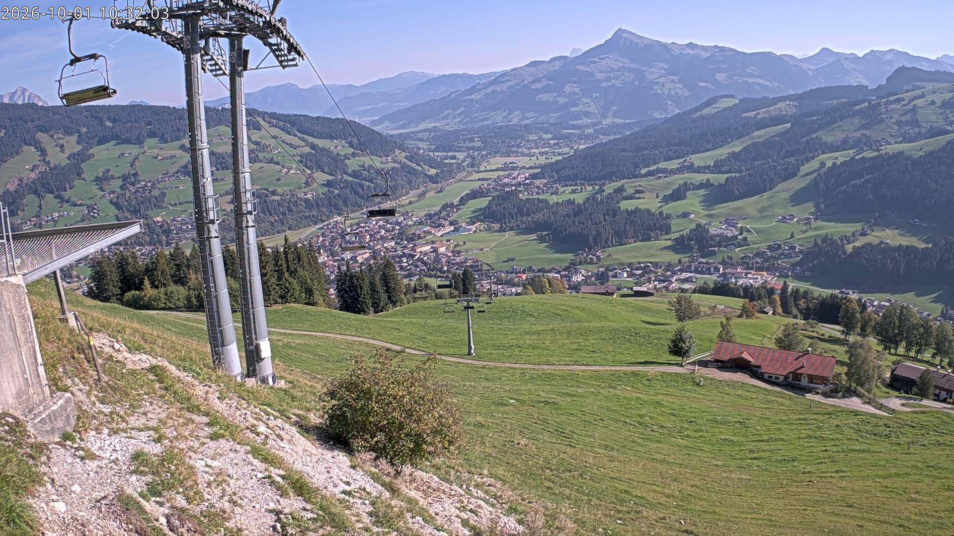 Archiv Foto Webcam Bergstation Gaisberg, Kitzbühel