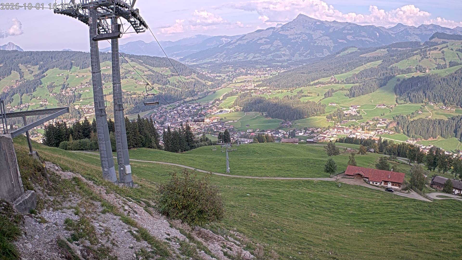 Archived image Webcam Gaisberg mountain station