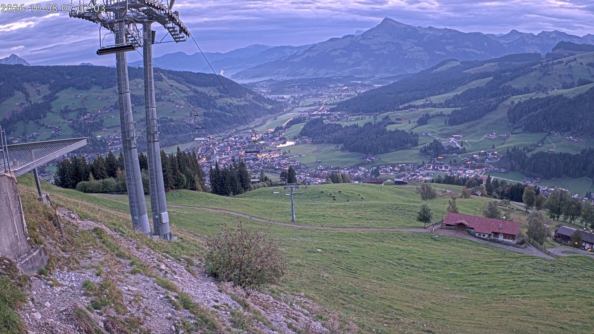 Archiv Foto Webcam Bergstation Gaisberg, Kitzbühel