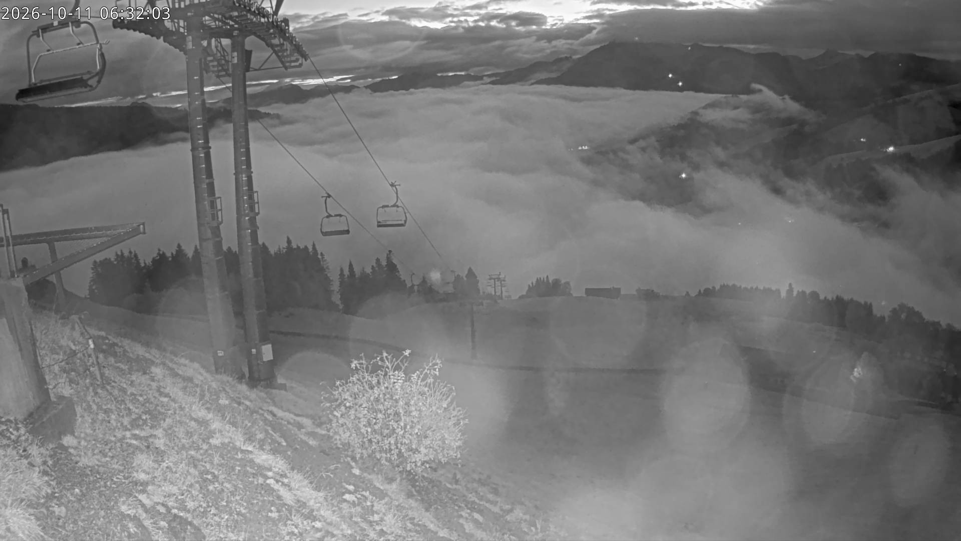 Archiv Foto Webcam Bergstation Gaisberg, Kitzbühel