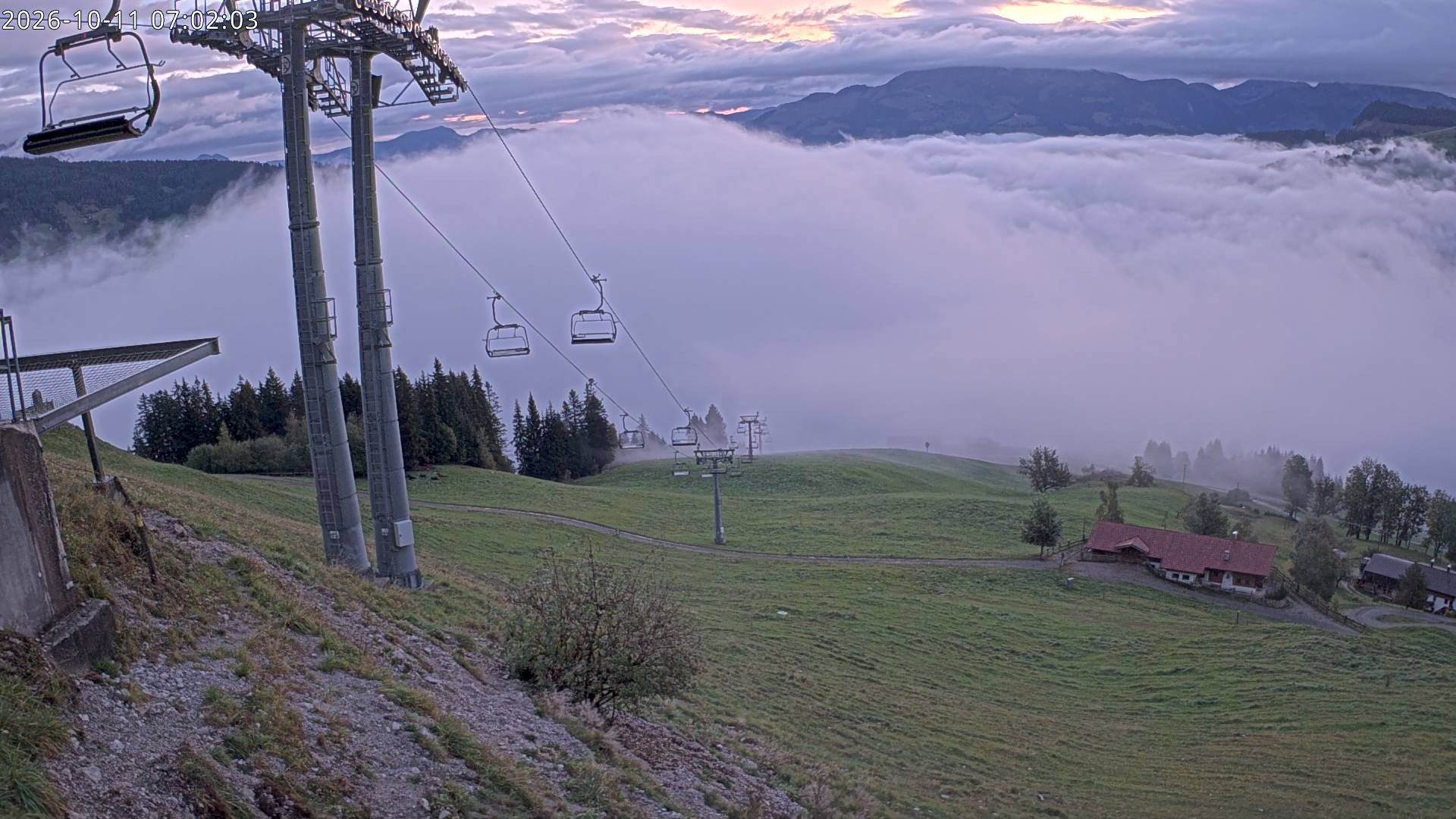 Archiv Foto Webcam Bergstation Gaisberg, Kitzbühel