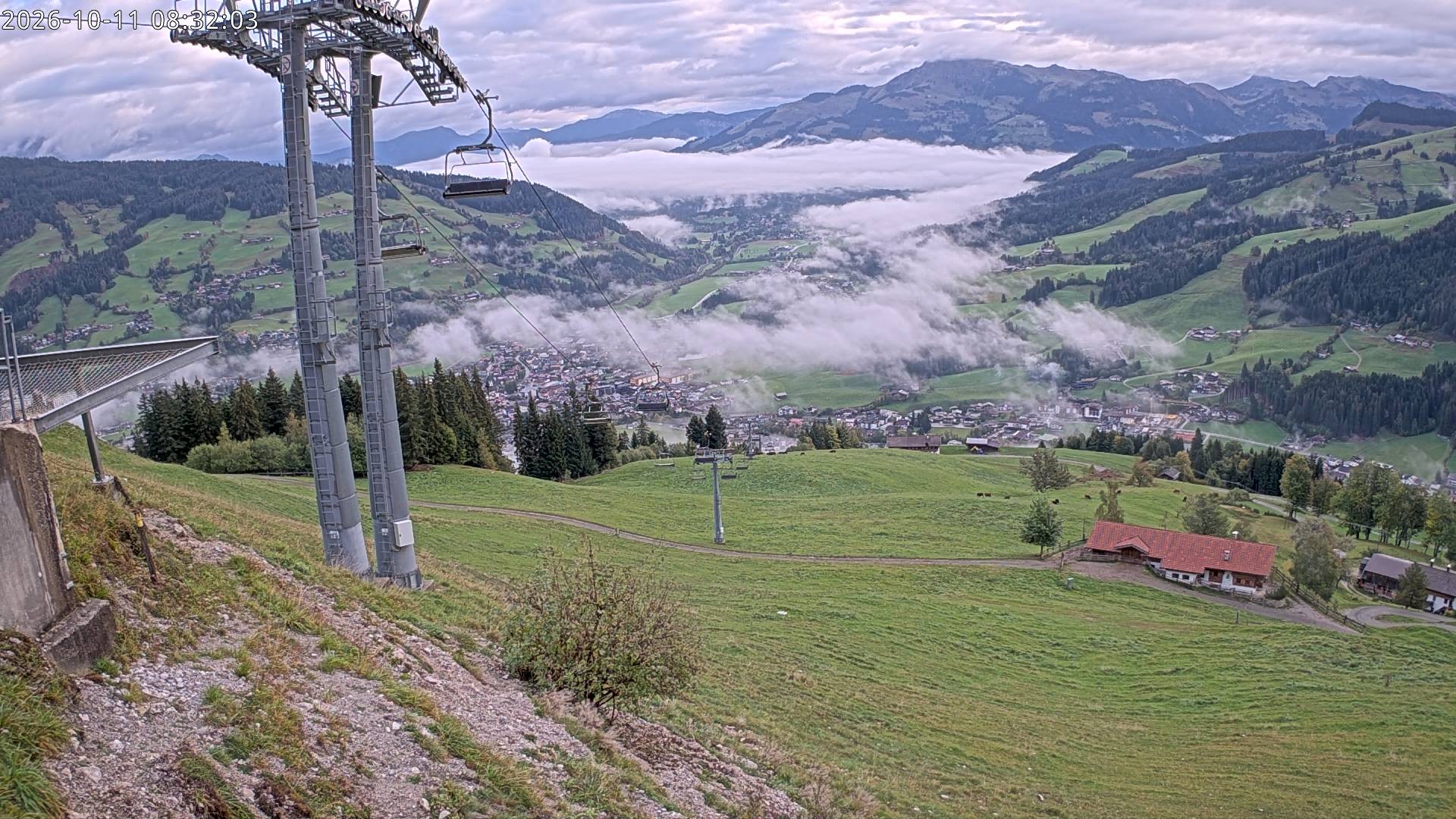 Archiv Foto Webcam Bergstation Gaisberg, Kitzbühel