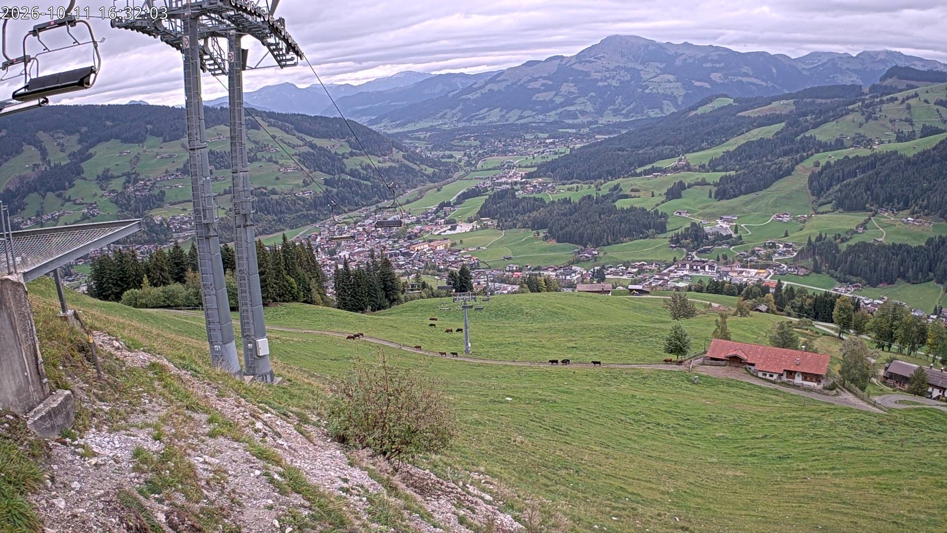 Archiv Foto Webcam Bergstation Gaisberg, Kitzbühel