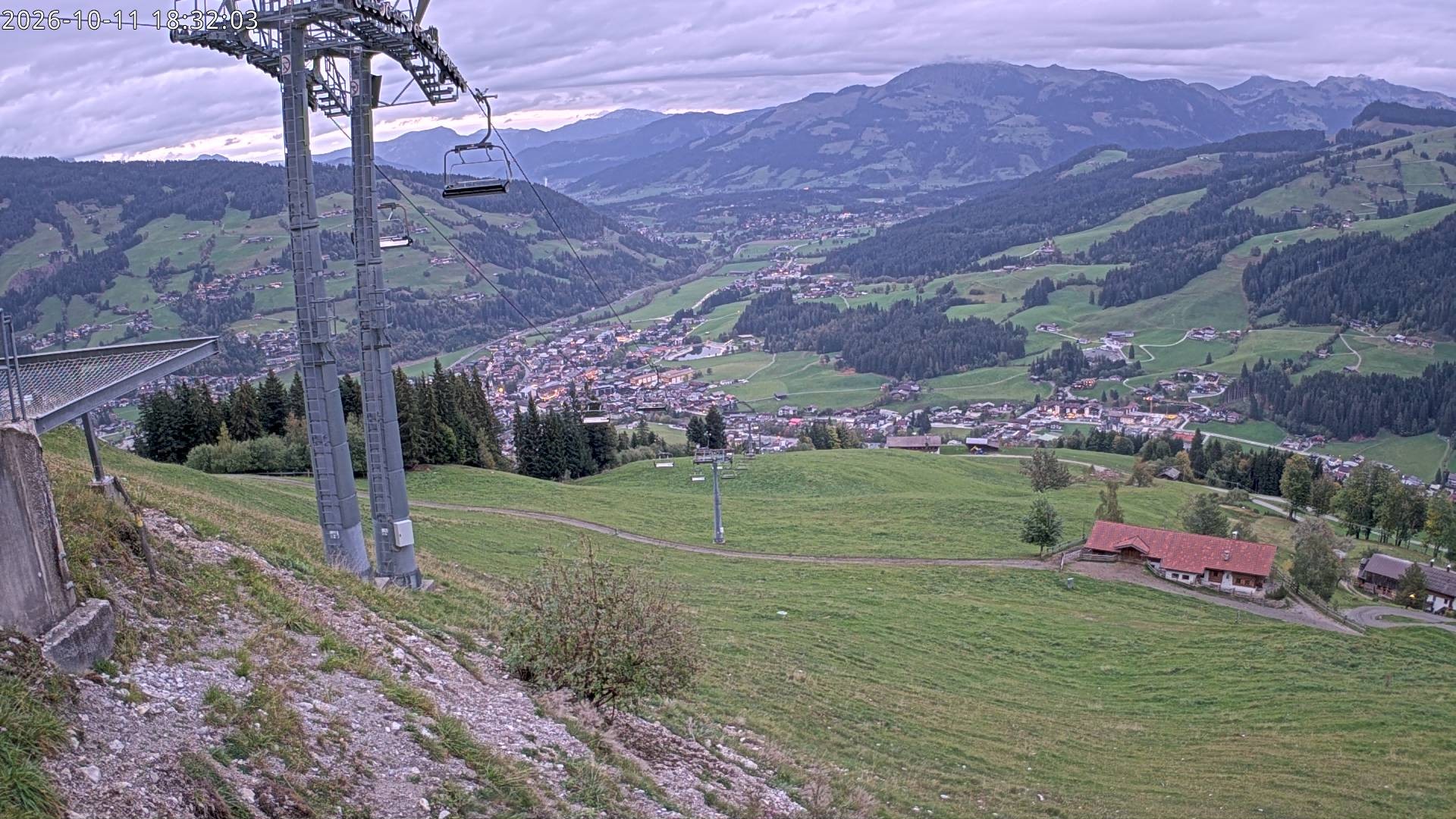Archiv Foto Webcam Bergstation Gaisberg, Kitzbühel