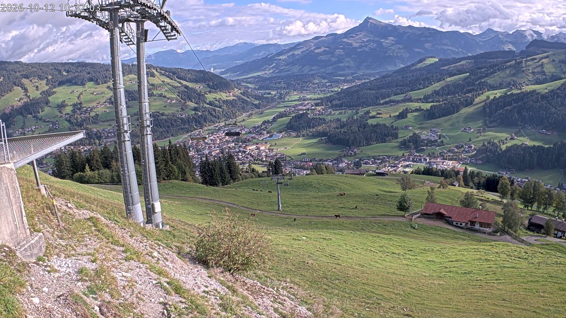Archiv Foto Webcam Bergstation Gaisberg, Kitzbühel