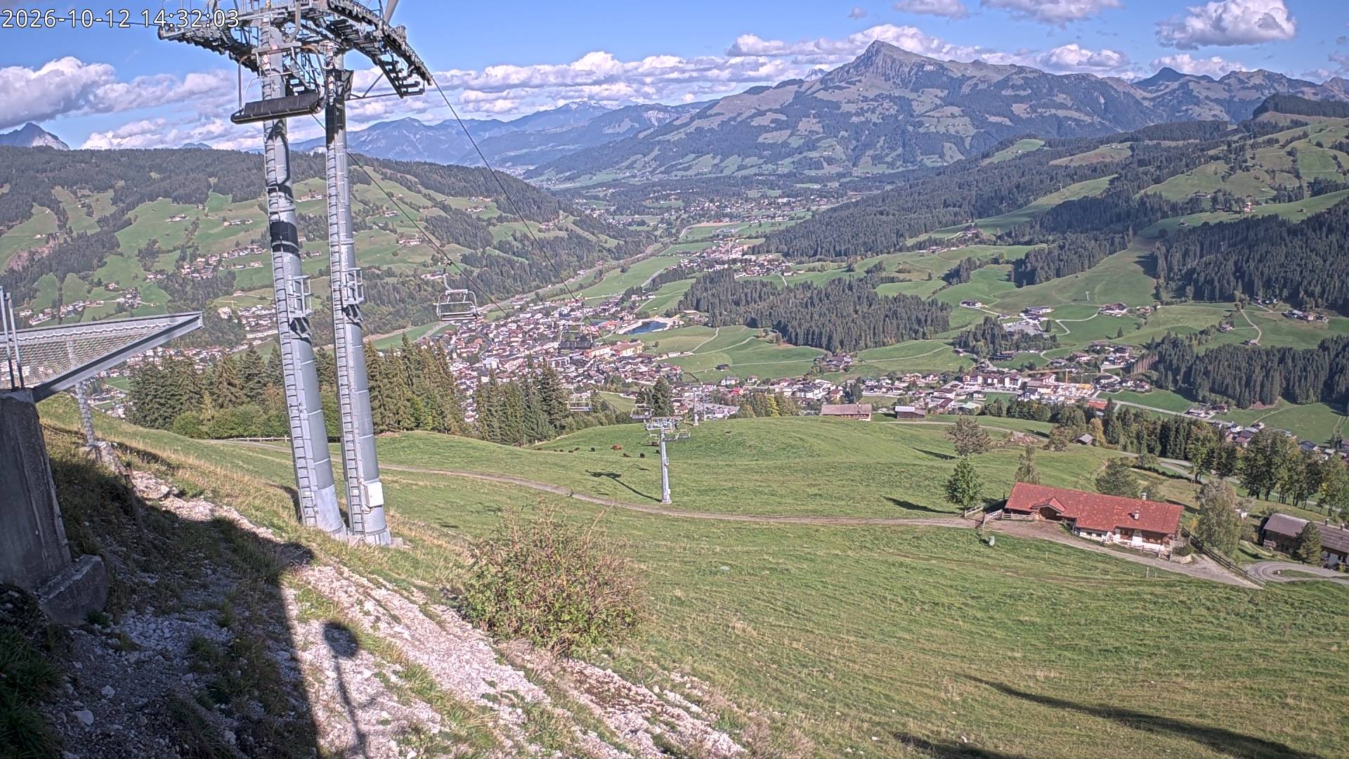 Archiv Foto Webcam Bergstation Gaisberg, Kitzbühel