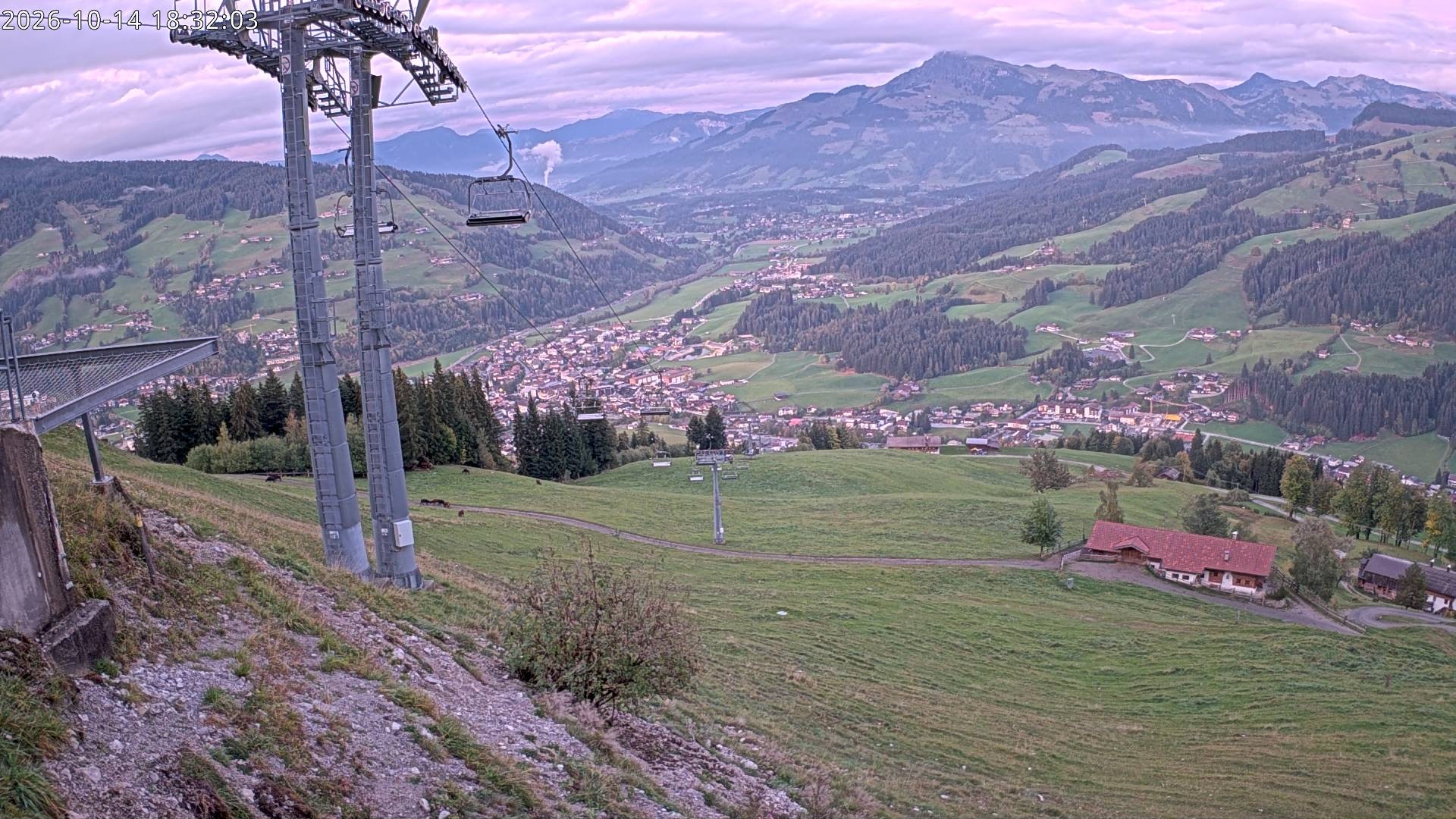 Archiv Foto Webcam Bergstation Gaisberg, Kitzbühel