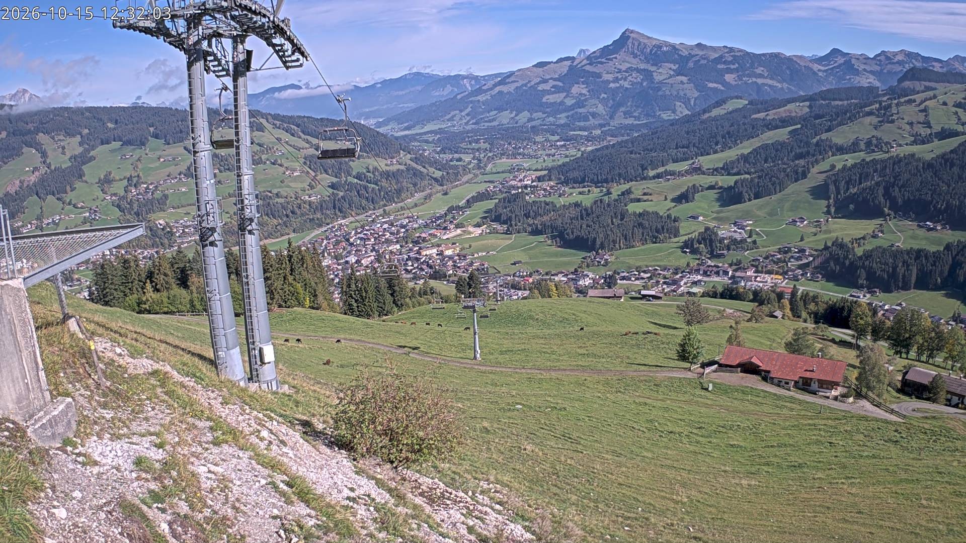 Archiv Foto Webcam Bergstation Gaisberg, Kitzbühel