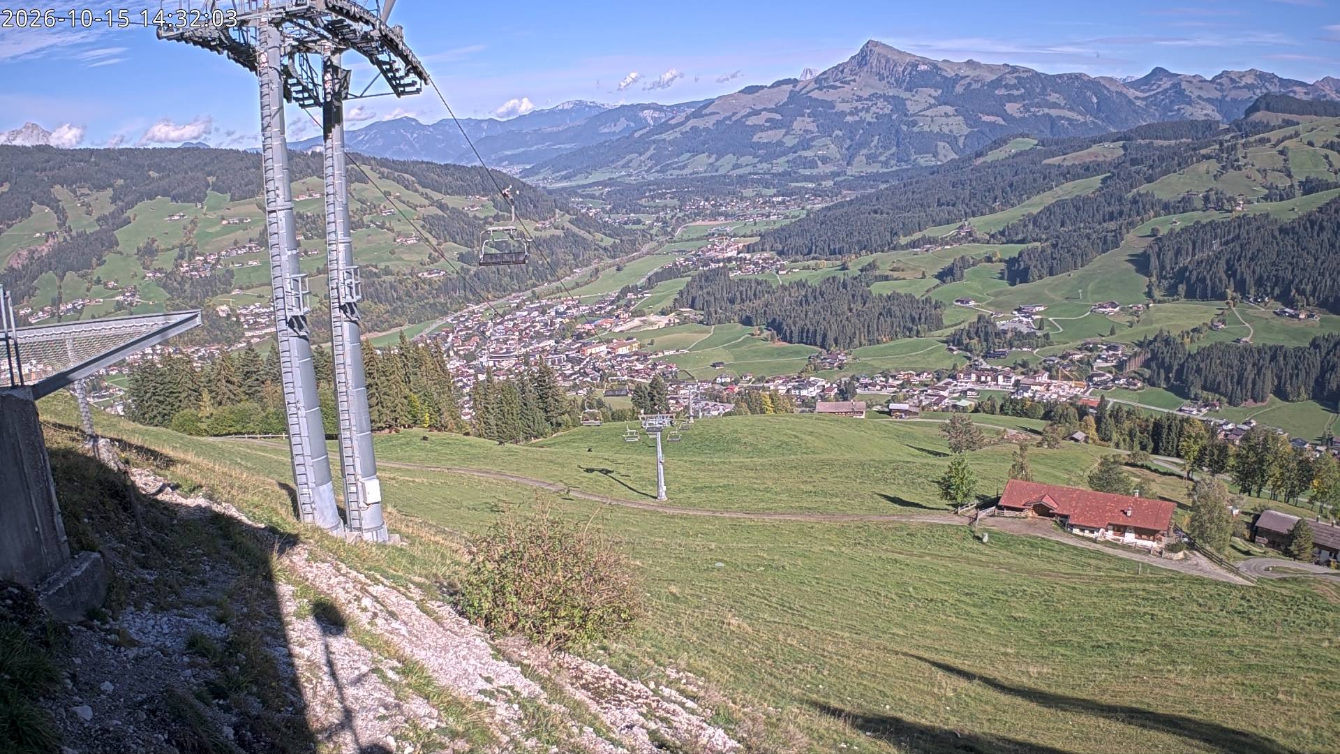Archiv Foto Webcam Bergstation Gaisberg, Kitzbühel
